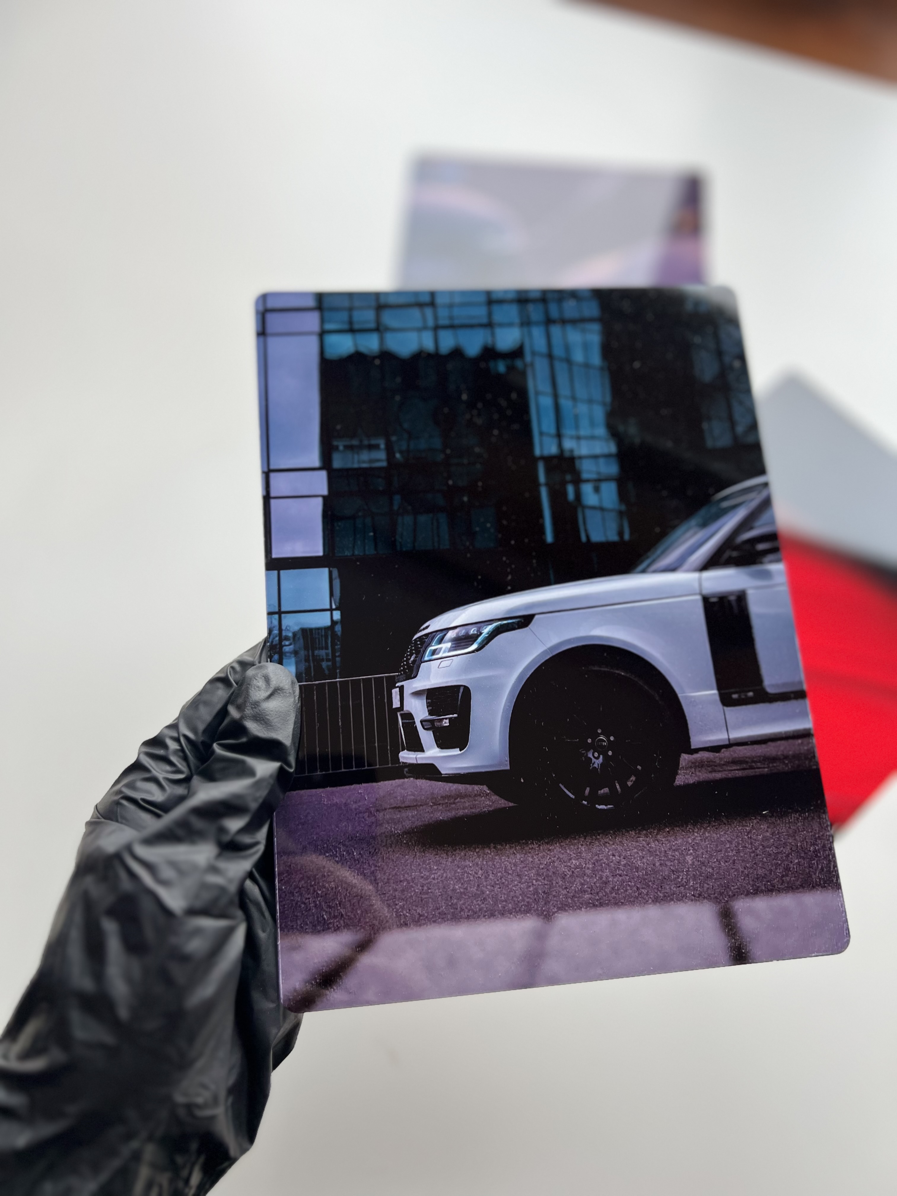 Jūsų pasirinktas dizainas ant metalo plokštės