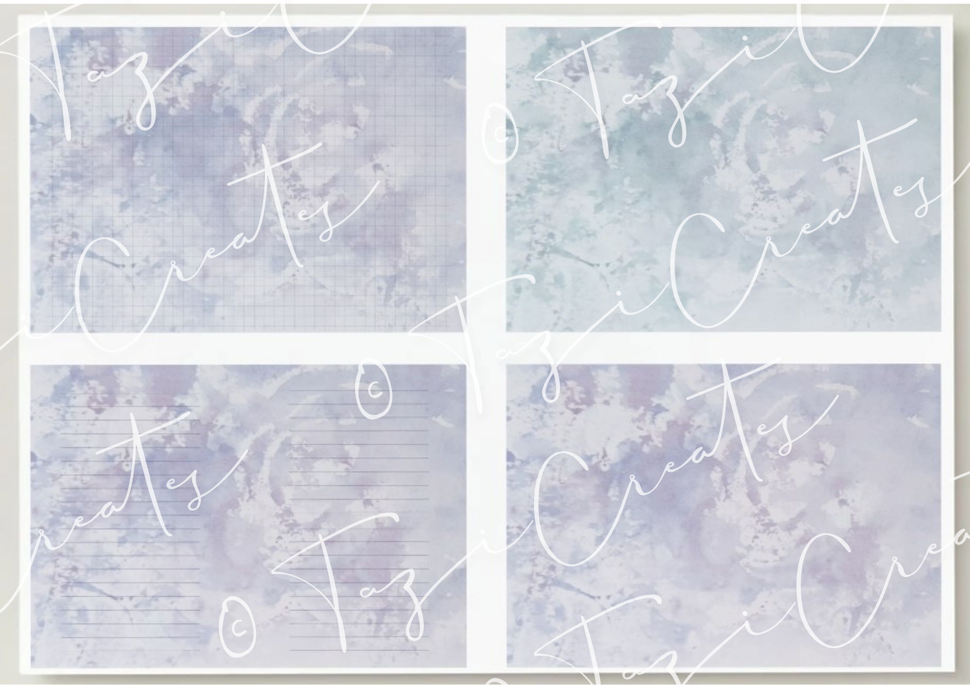 Floral Peacock Mini Journal Pages, Ephemera and Tags