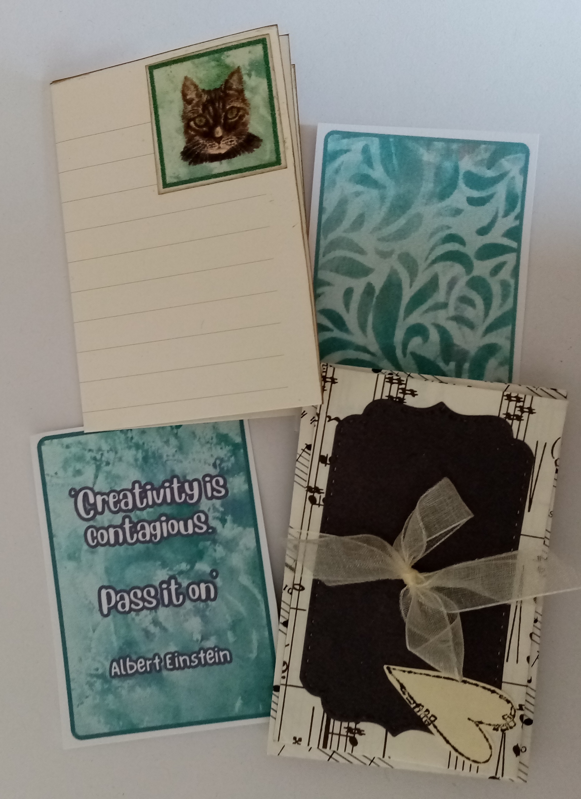 Mini Positive Vibes Bundle with mini envelopes, card fronts, fussy cuts, sentiments & embellishments