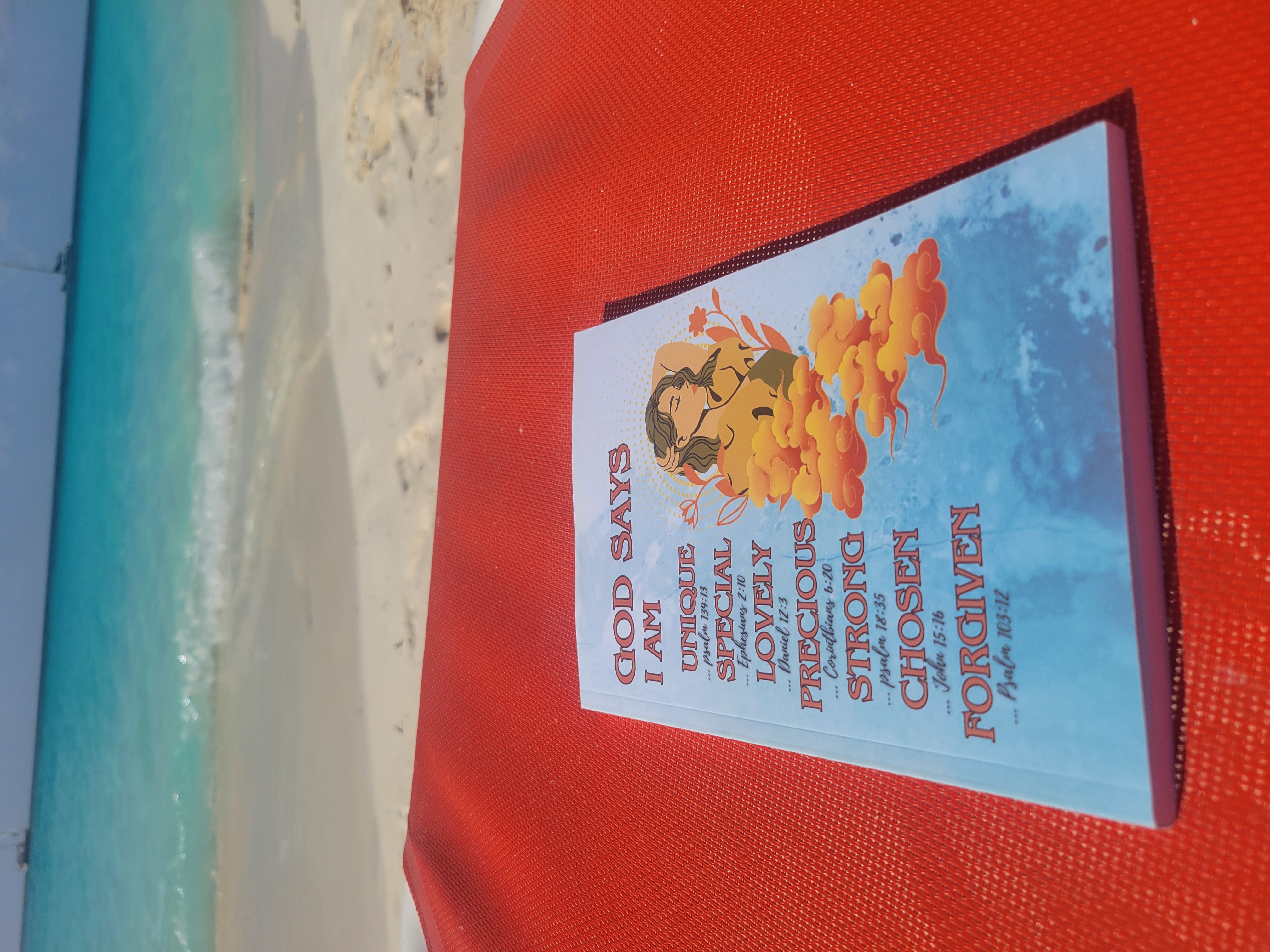 "God Says I Am.." blank journal