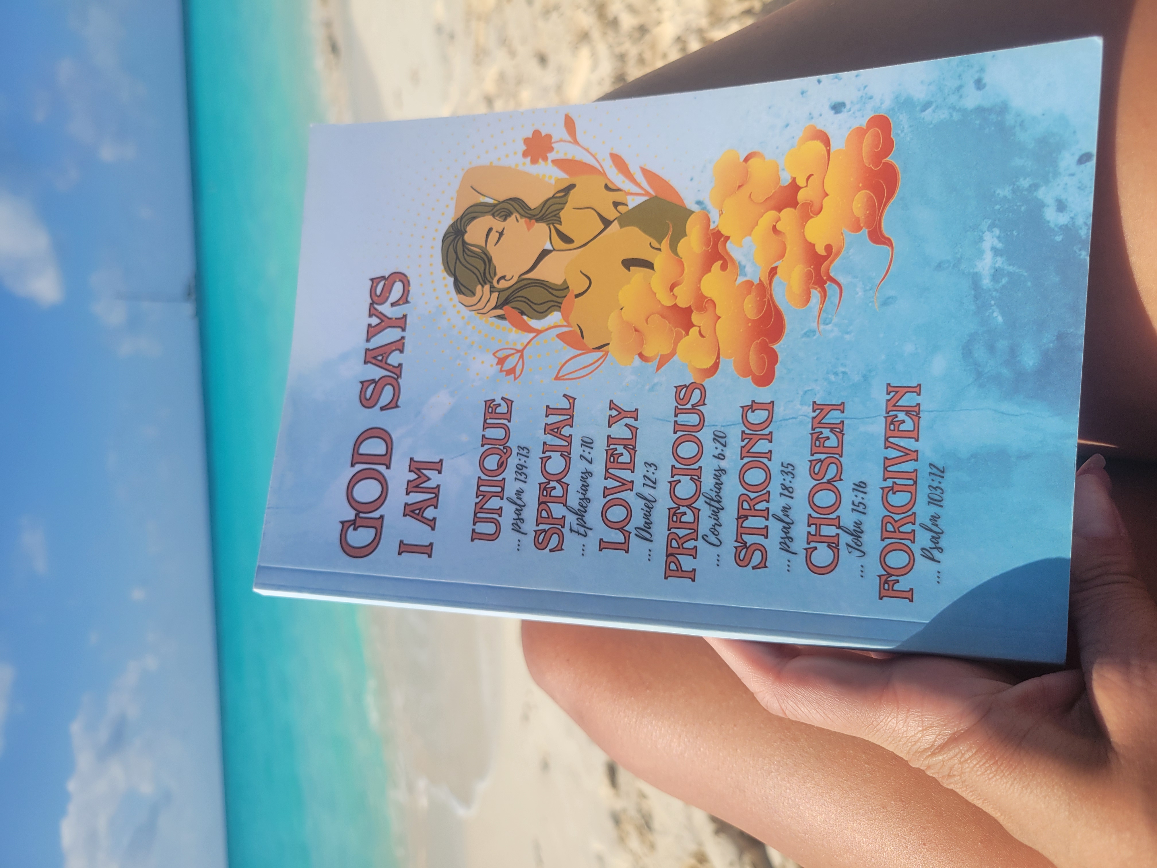 "God Says I Am.." blank journal