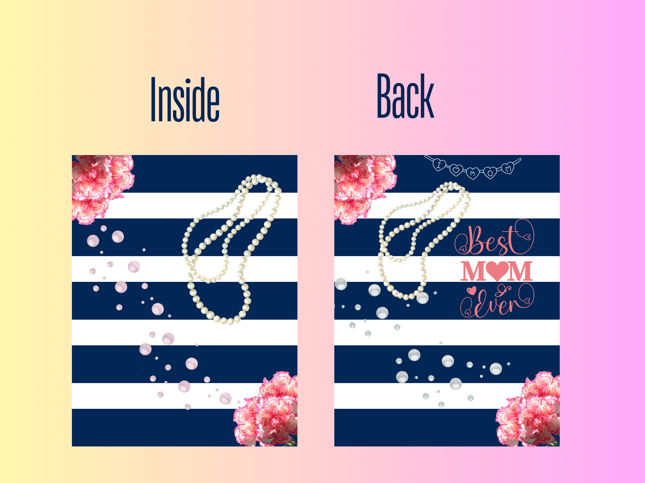 Ready to Print Mother's Day Vending Machine Template