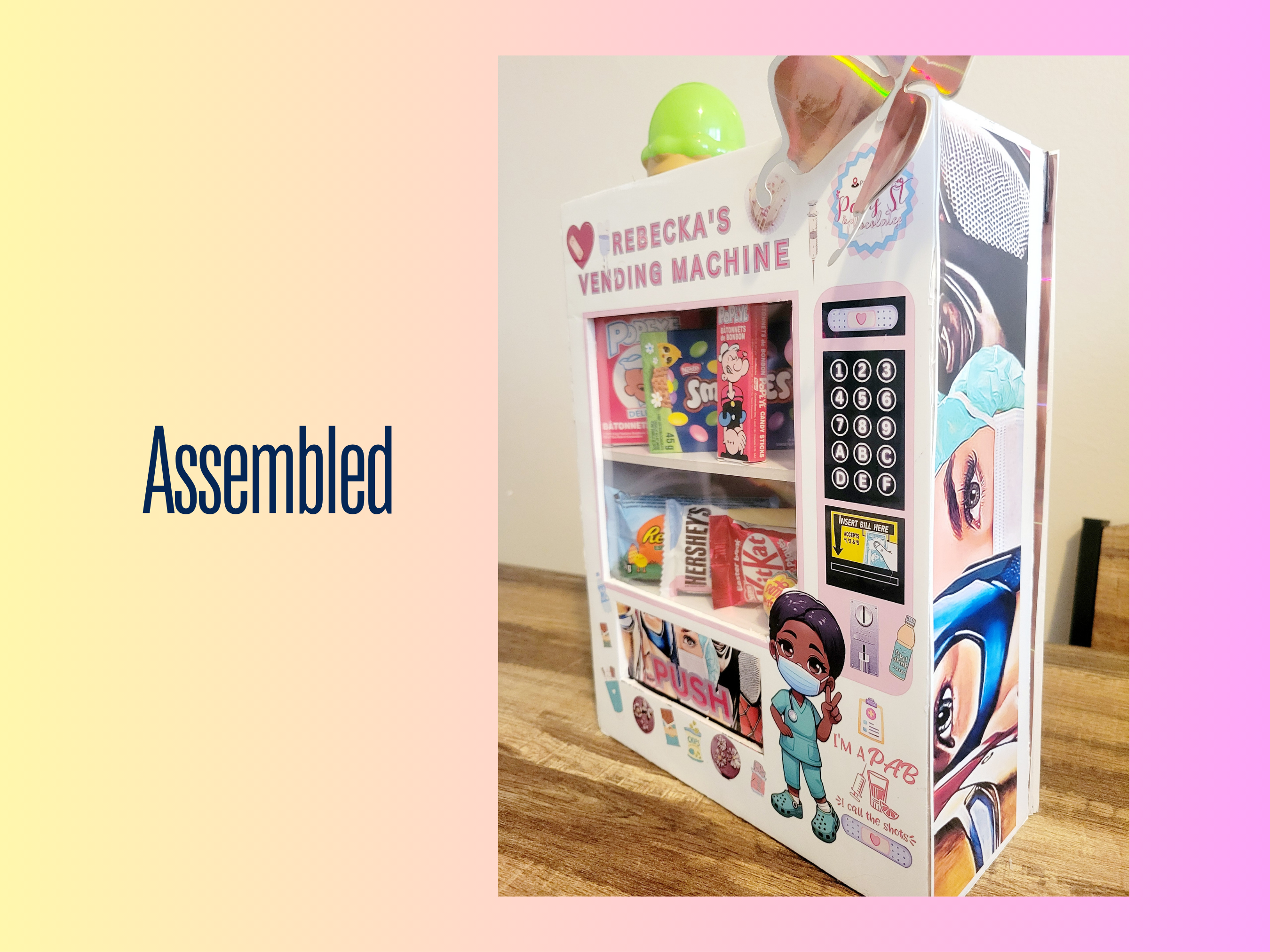 Ready to Print PAB Vending Machine Template