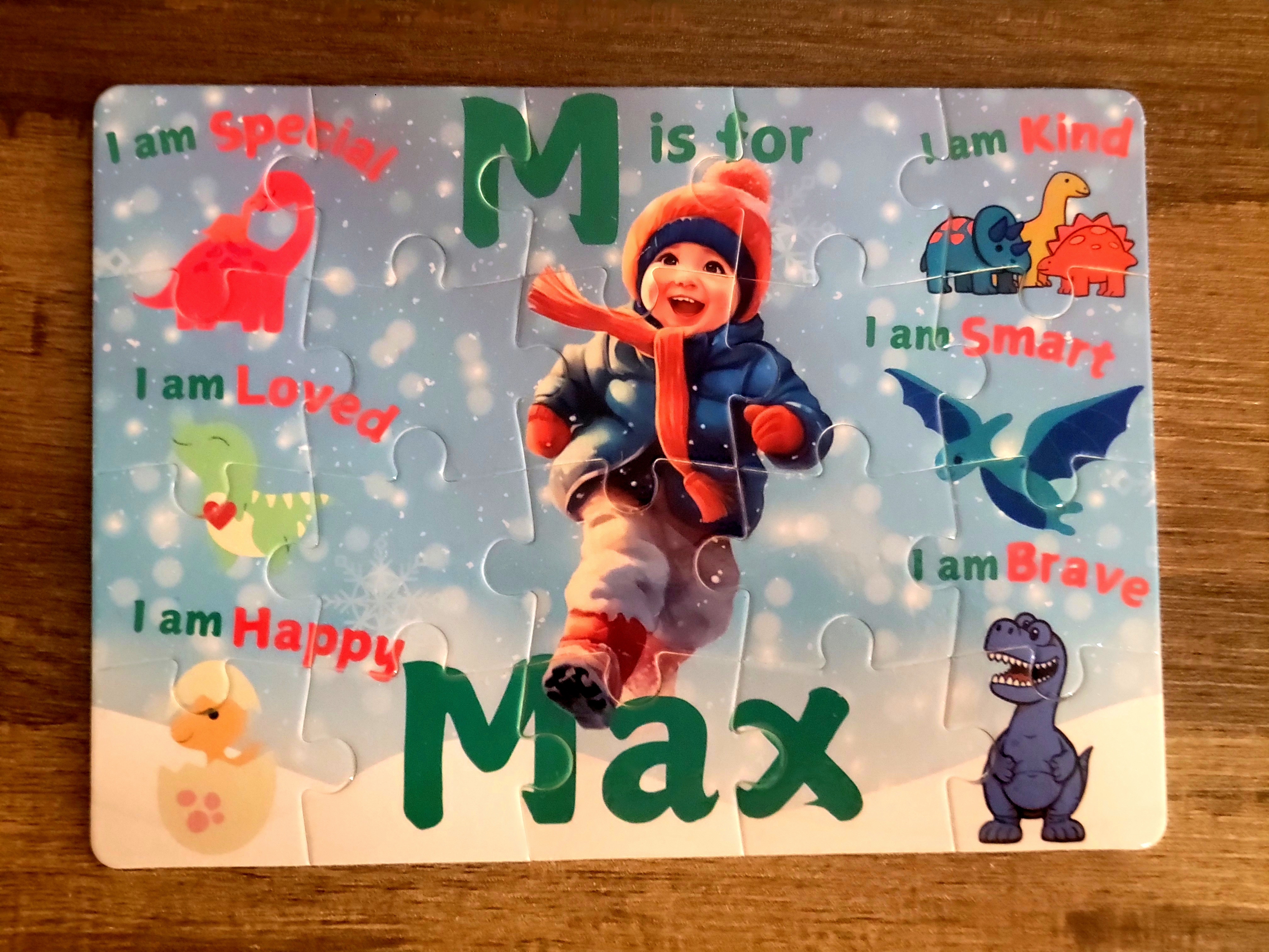 Positive Affirmations Puzzle for Kids