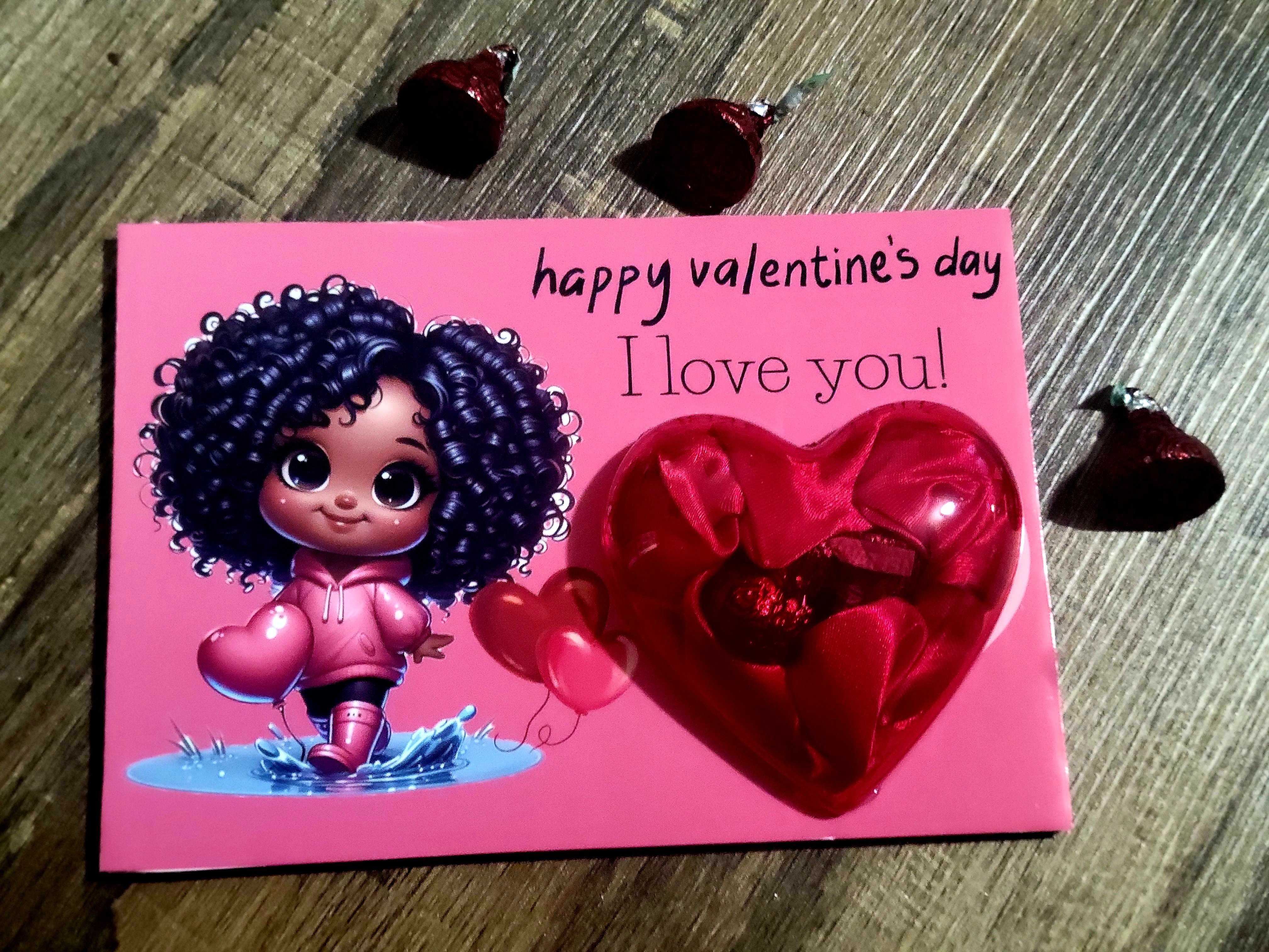 Editable Canva Template: 5x7" Sweetheart Valentine's Day Candy Cards