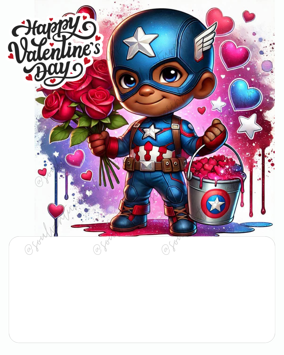 Editable Canva Template: Super Hero Money Cards