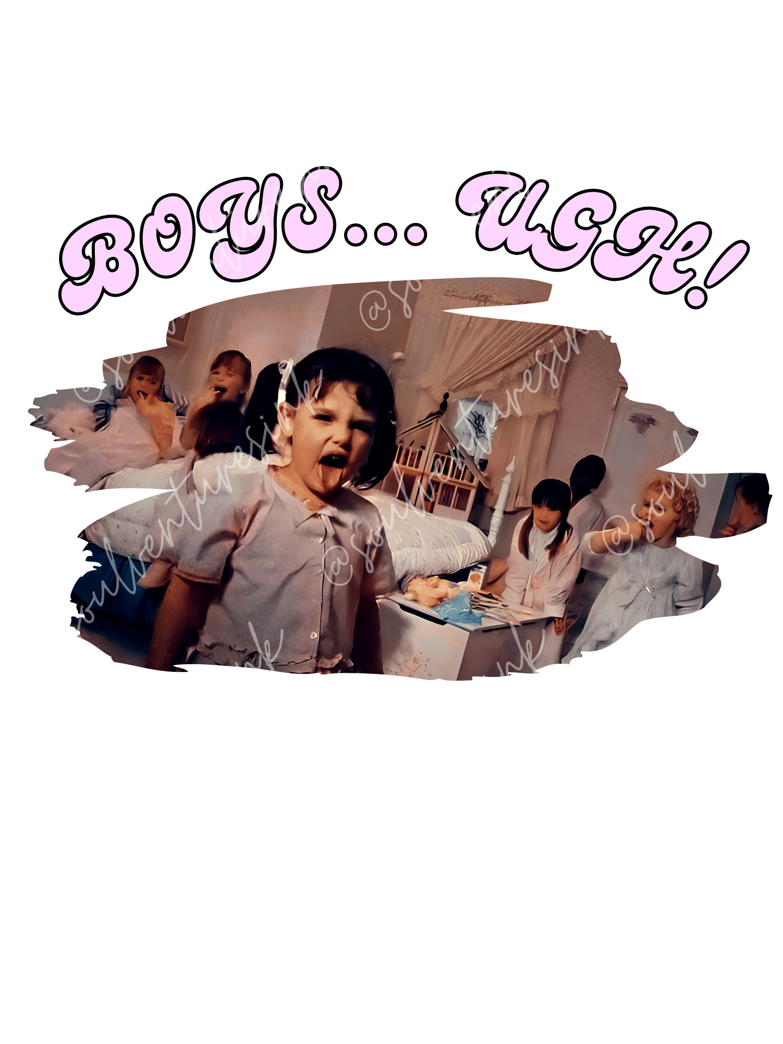 Boys.. UGH!! PNG File