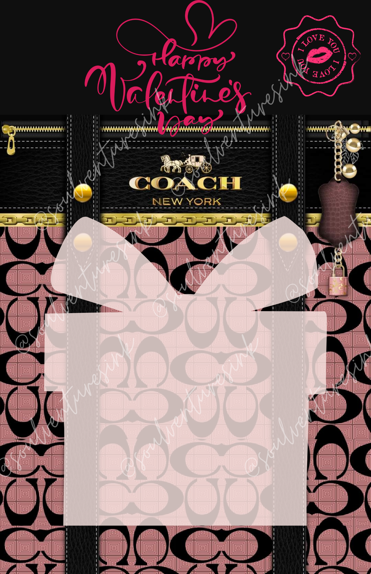 Editable Canva Template- Jumbo Valentine Cards