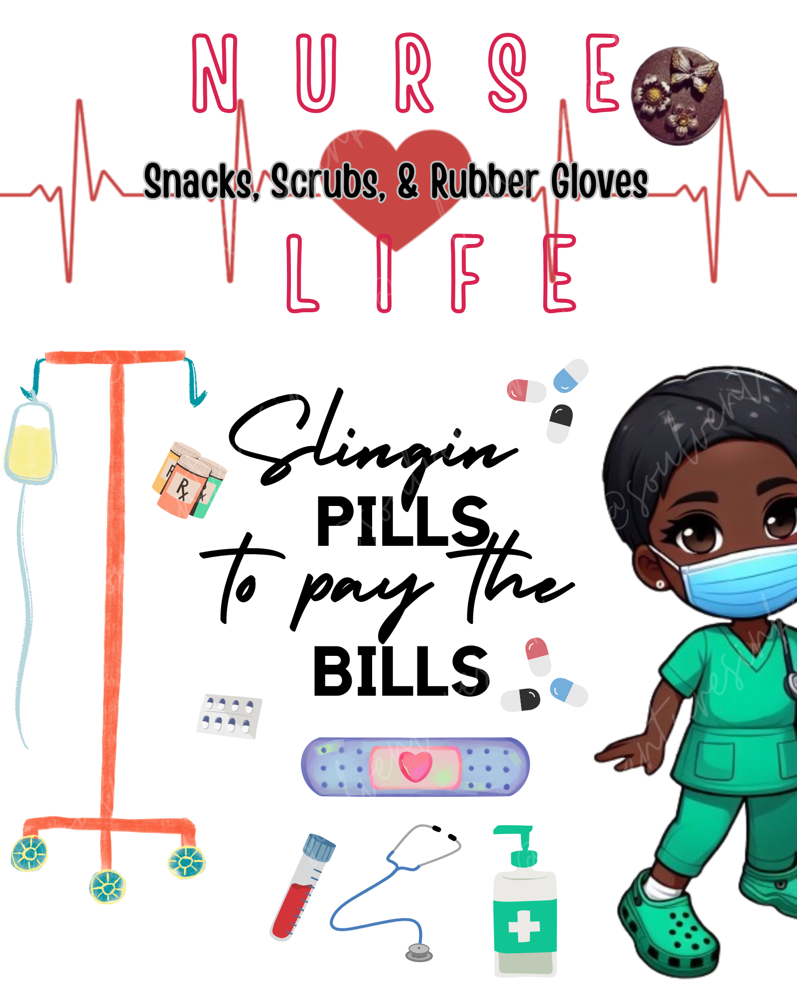 Editable Canva Template: Nurse Vending Machine