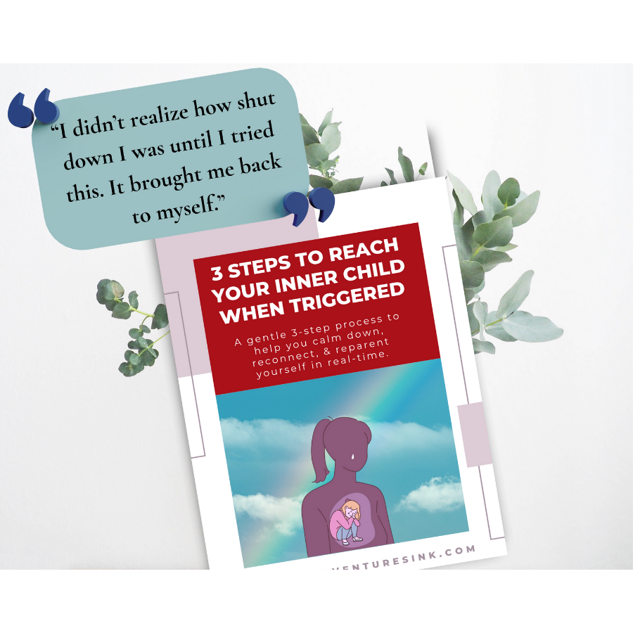 3 Steps to Connect with your Inner Child when Triggered