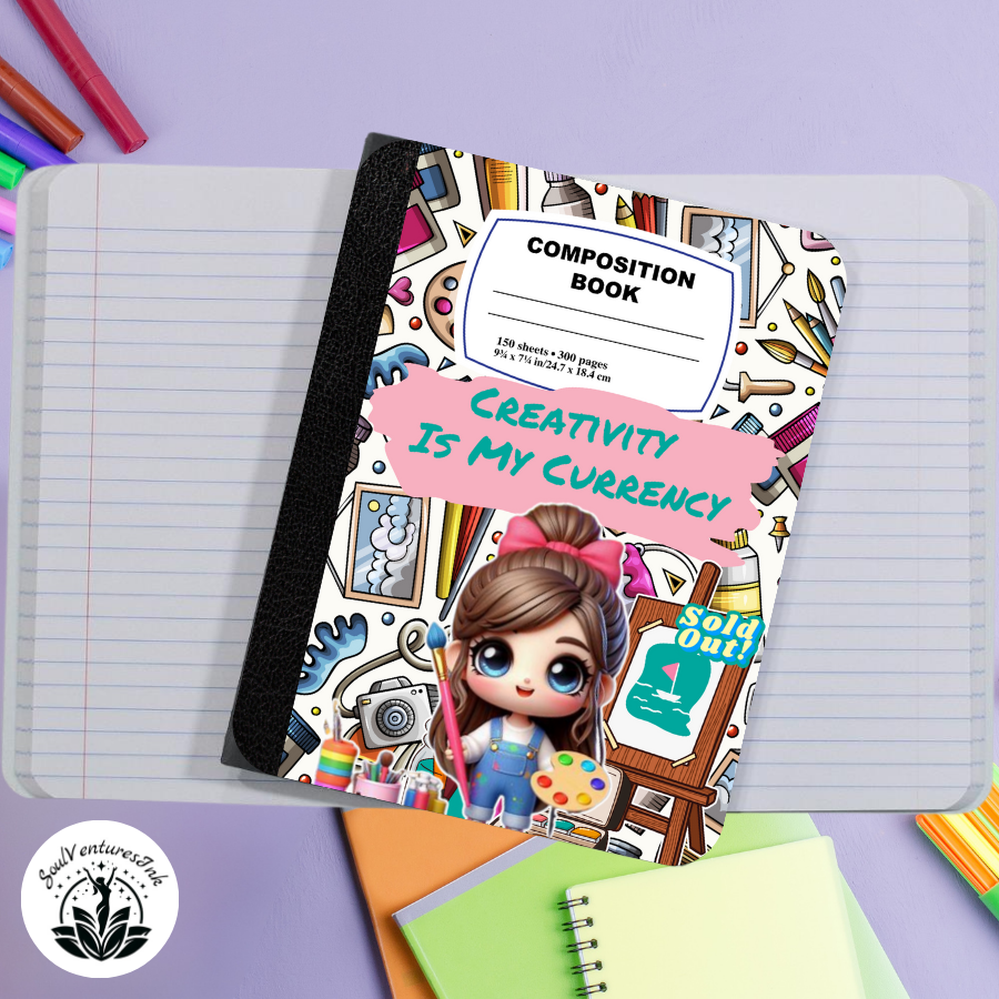 Ready to Print Mind on my Goals Composition Book Covers