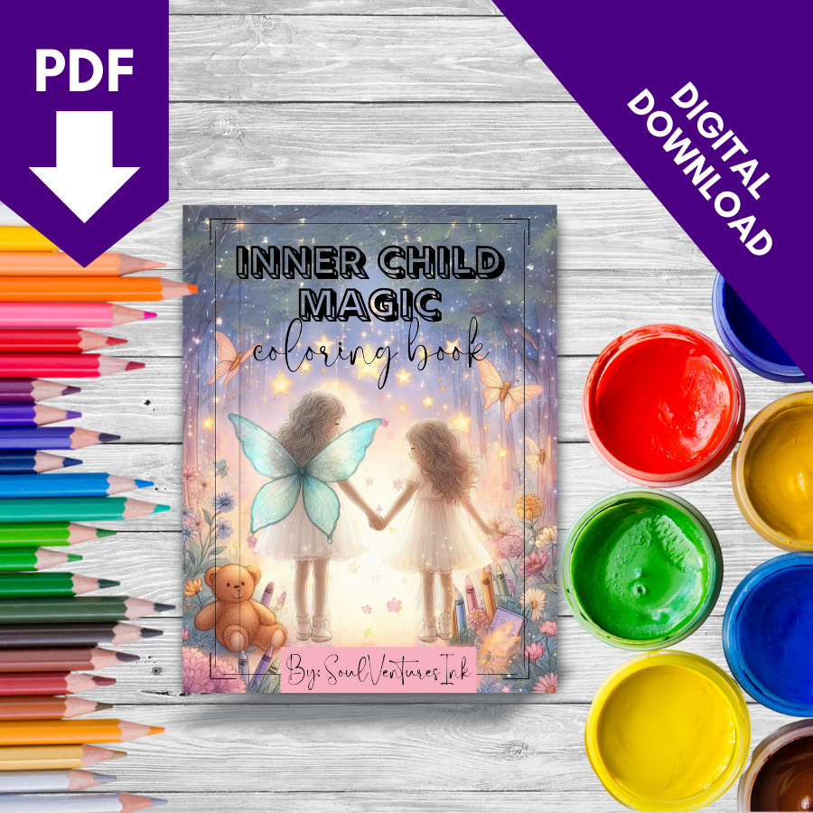 Inner Child Magic – A Healing & Self-Love Printable Coloring Book
