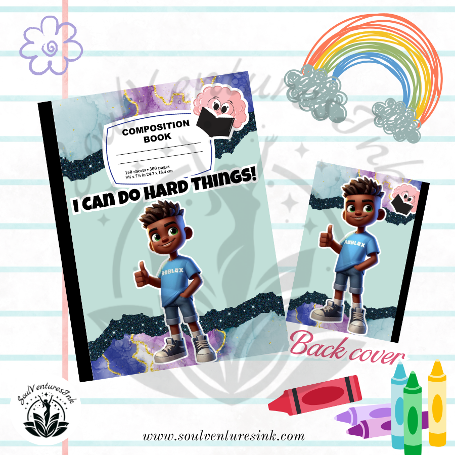 Positive Vibes Composition Book Covers