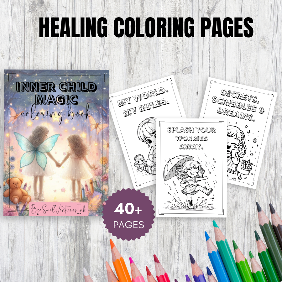 Inner Child Magic - A Healing & Self-Love Coloring Book