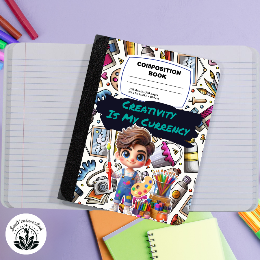 Ready to Print Mind on my Goals Composition Book Covers