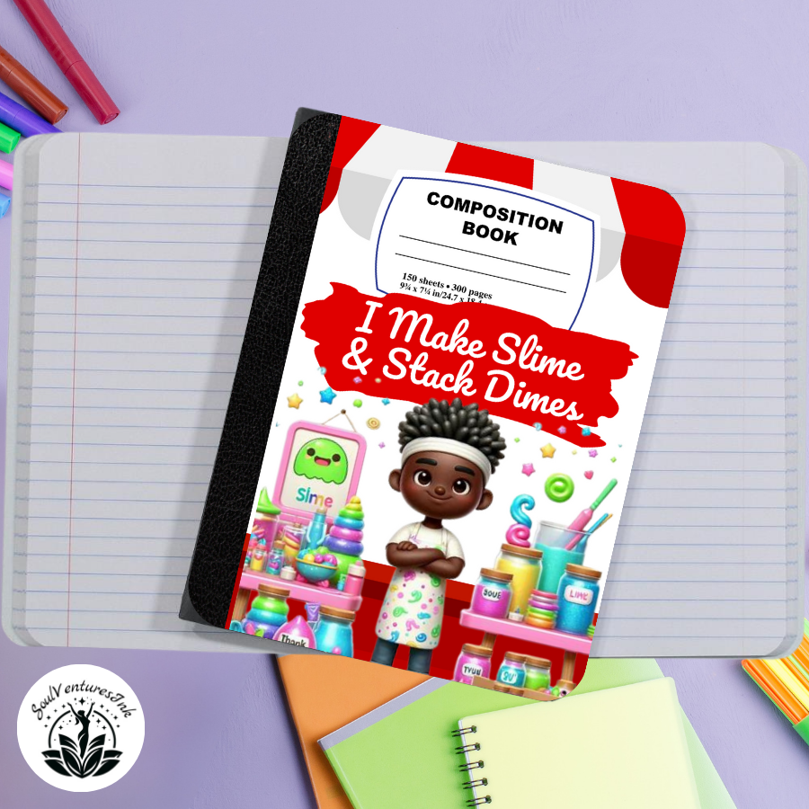 Ready to Print Boss Boy Energy Composition Book Covers