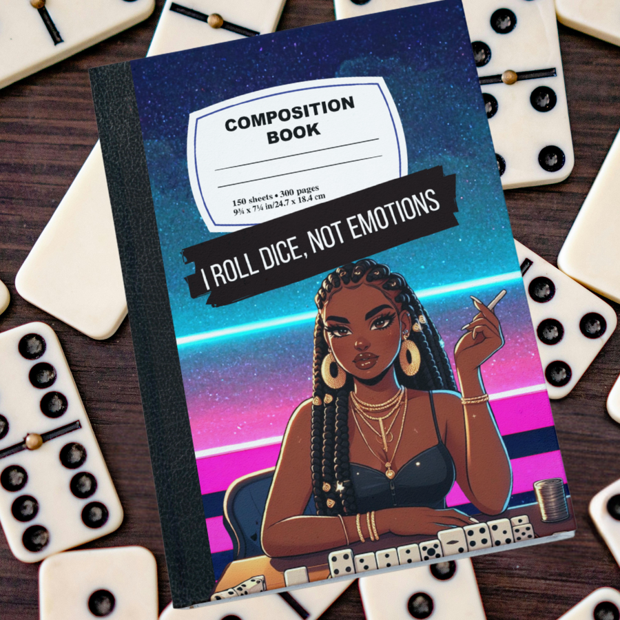 Bones Boss Composition Book Cover