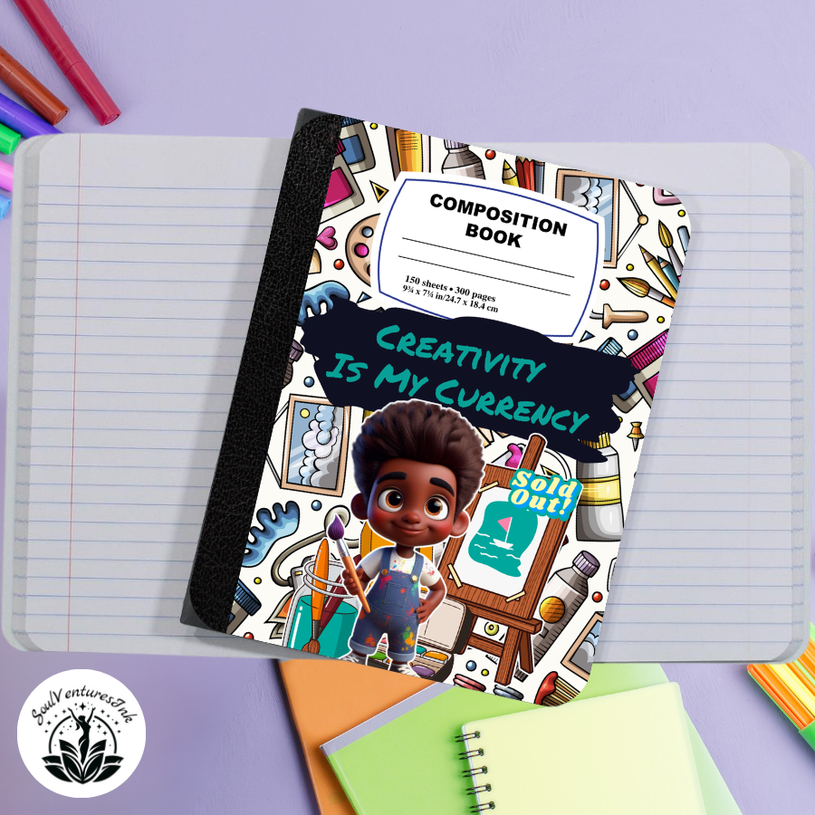 Ready to Print Mind on my Goals Composition Book Covers