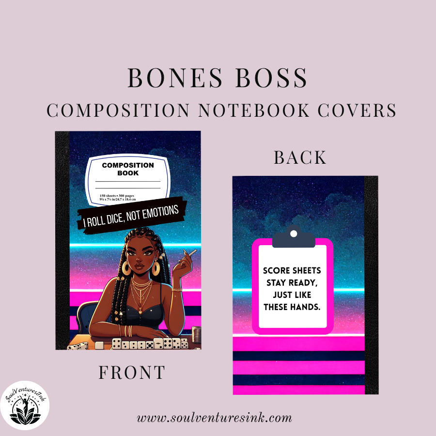 Bones Boss Composition Book Cover