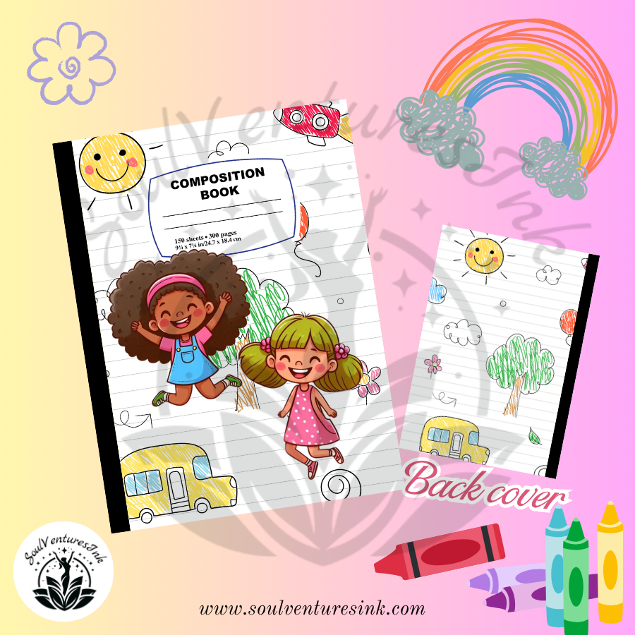 Fun Kids Composition Book Covers