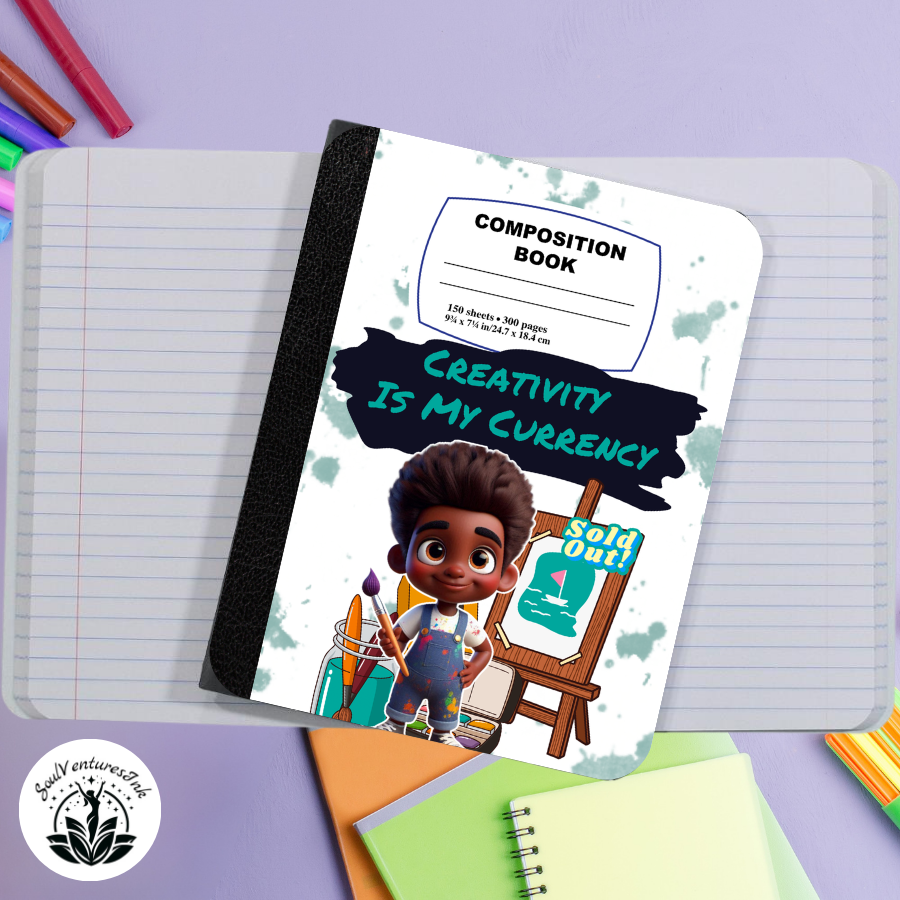 Ready to Print Mind on my Goals 2 Composition Book Covers