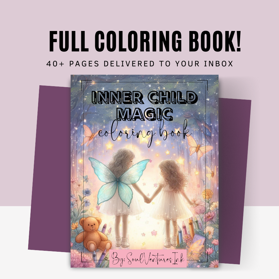 Inner Child Magic – A Healing & Self-Love Printable Coloring Book