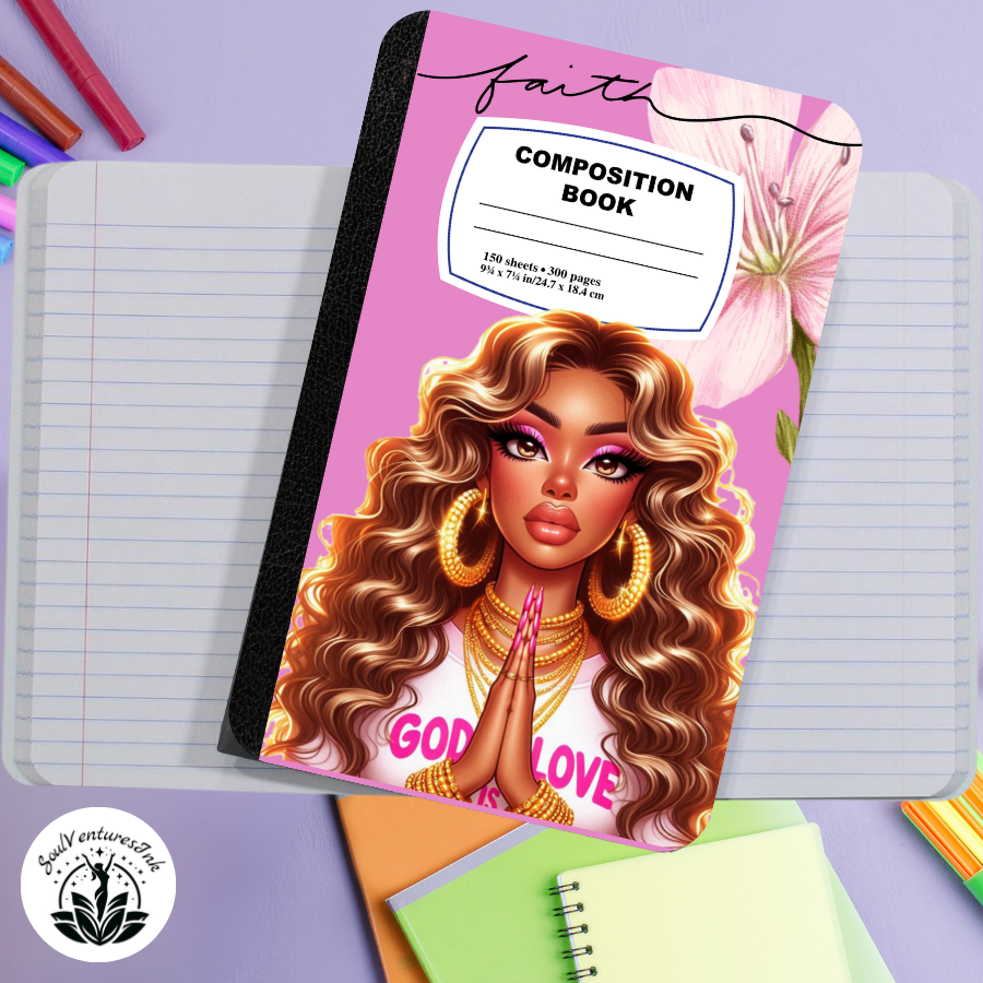 Anointed CEO Printable Composition Book Cover