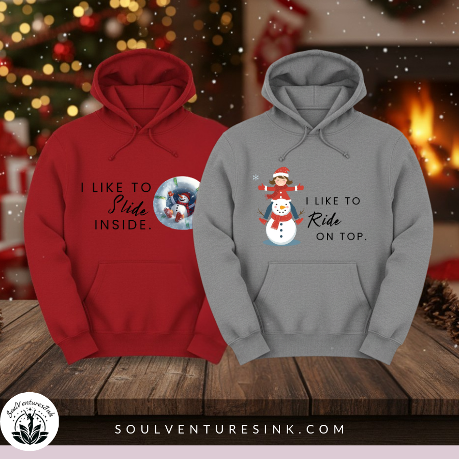 Naughty Snowman couples PNG Bundle | Funny Holiday Matching Shirts