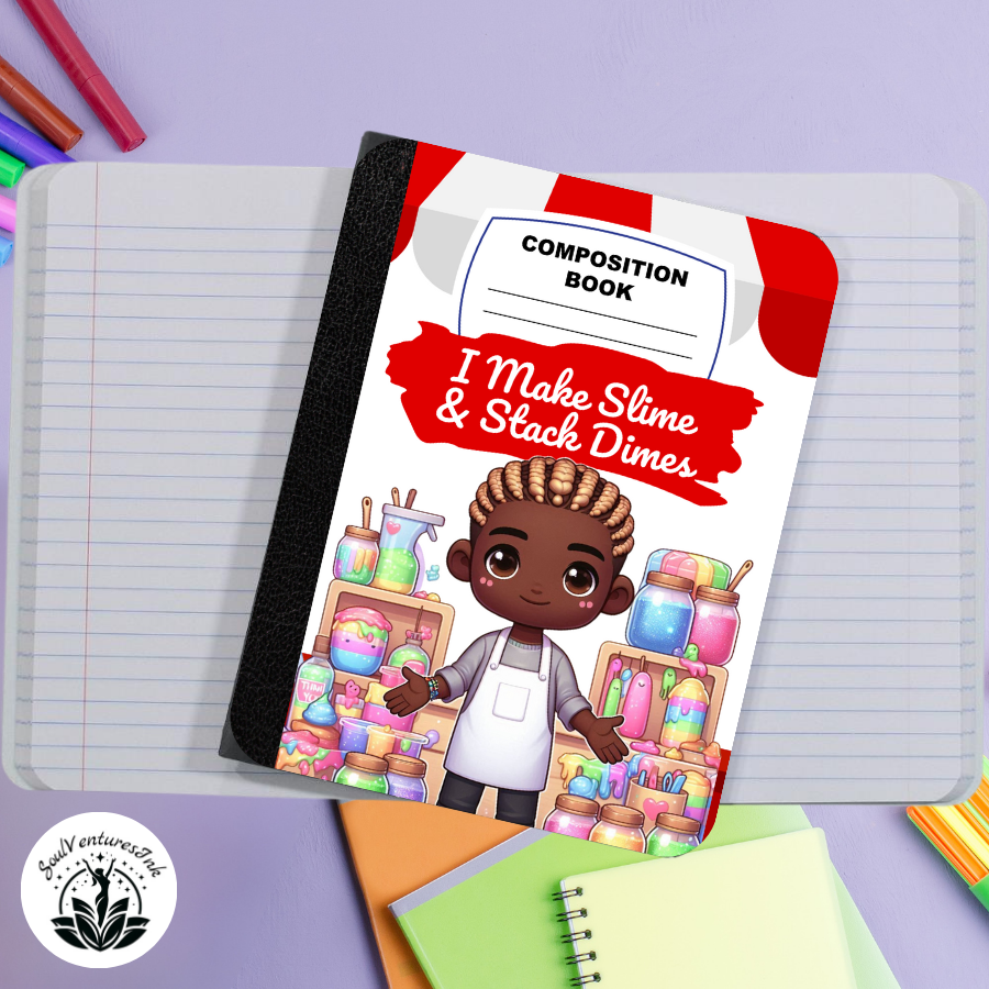 Ready to Print Boss Boy Energy Composition Book Covers