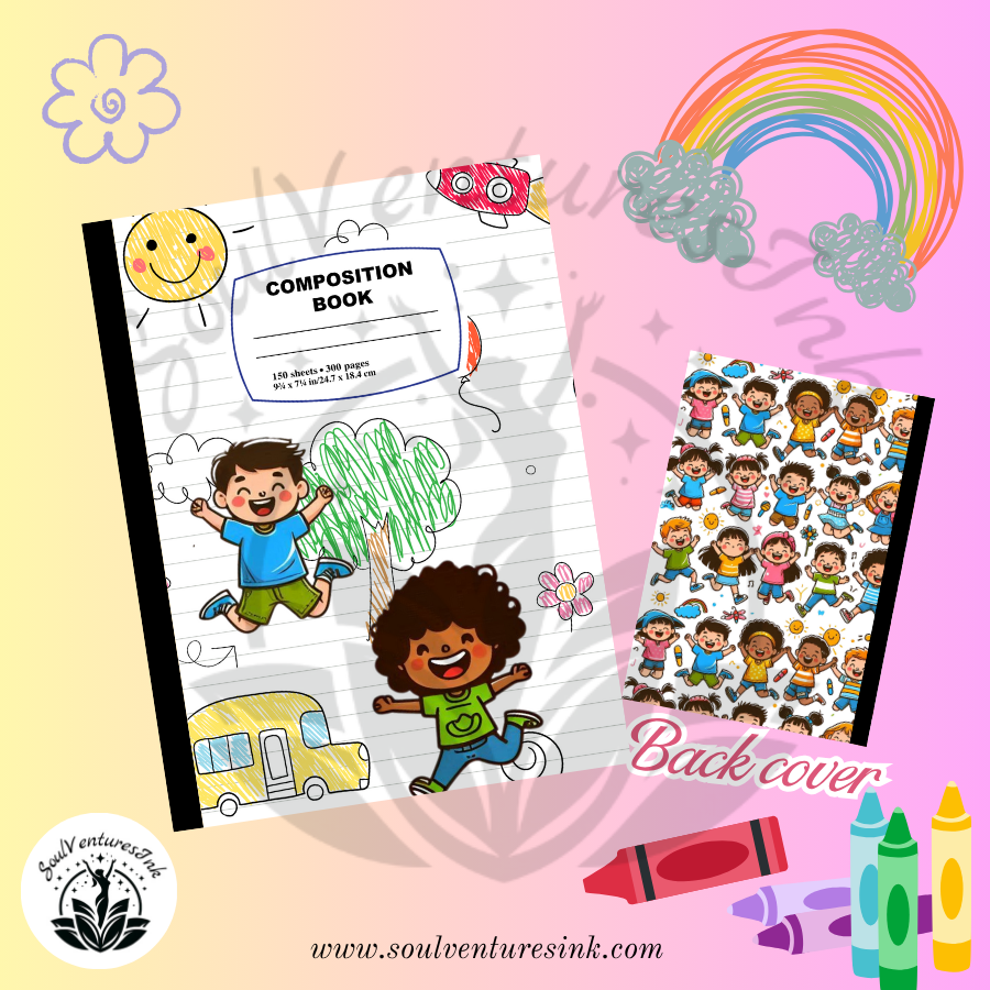 Fun Kids Composition Book Covers