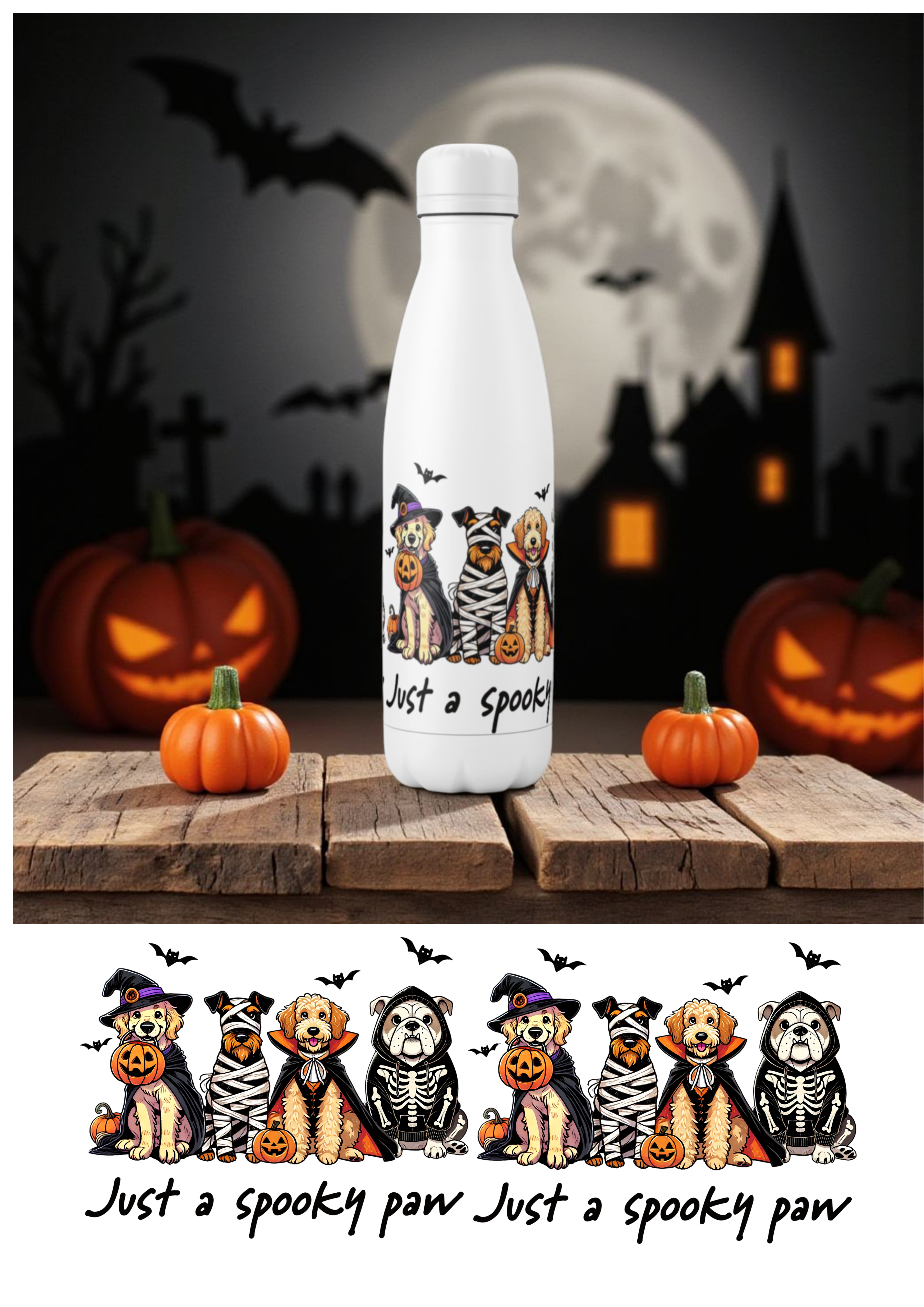 🎃 Gourde Halloween Personnalisée 
