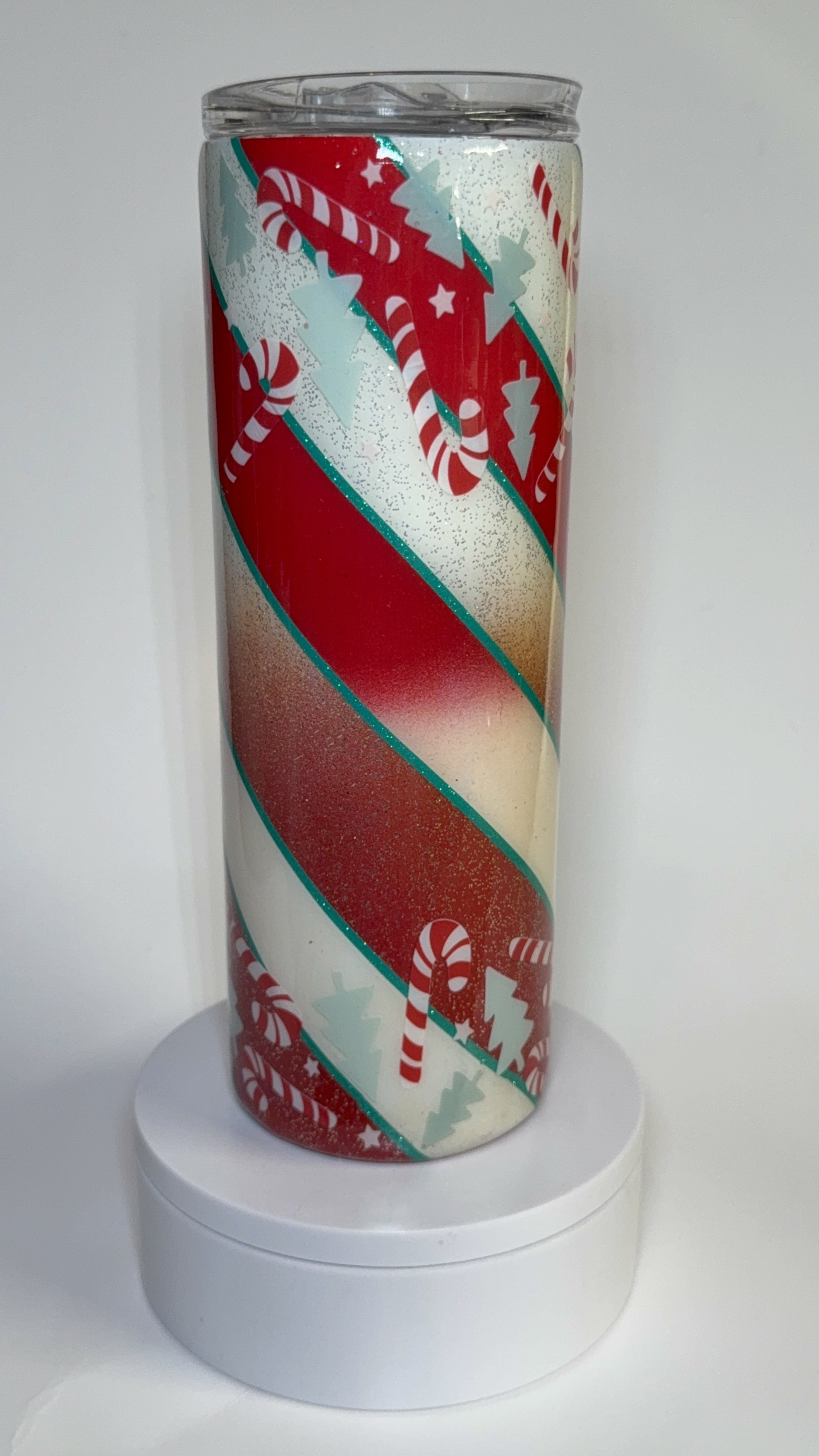Christmas Candy Cane Tumbler