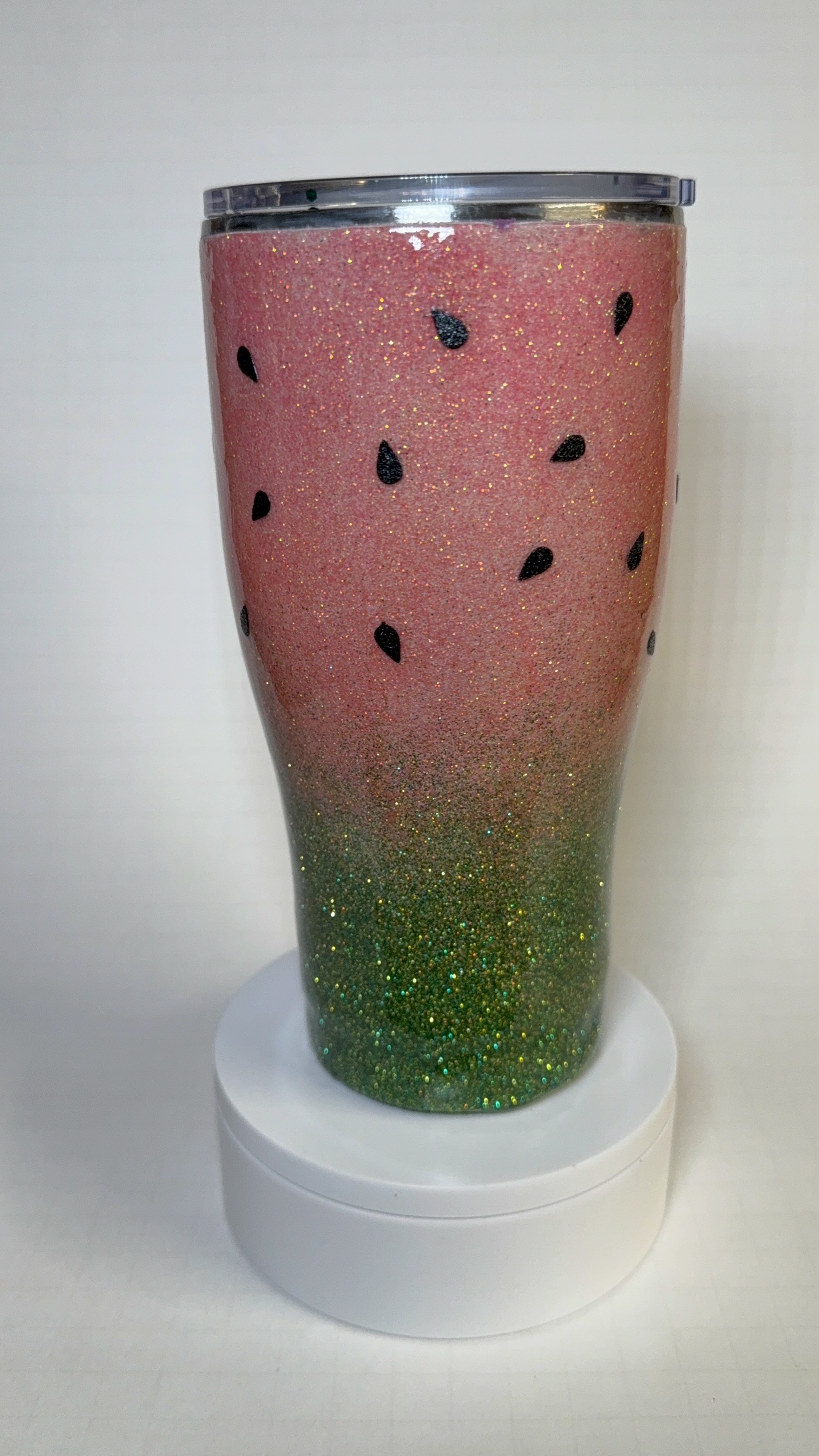 Glitter Watermelon Tumbler