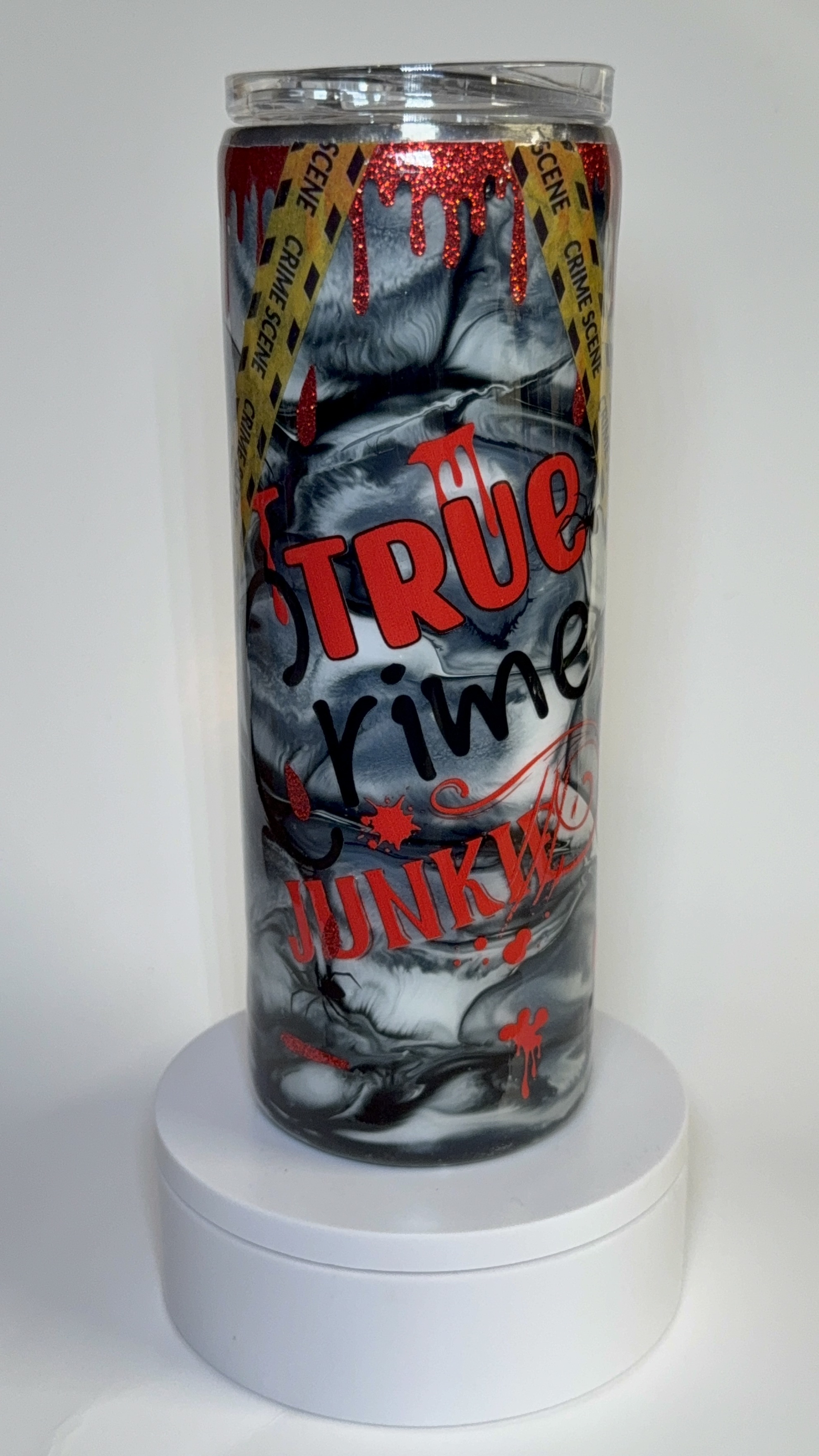 True Crime Junkie Tumbler