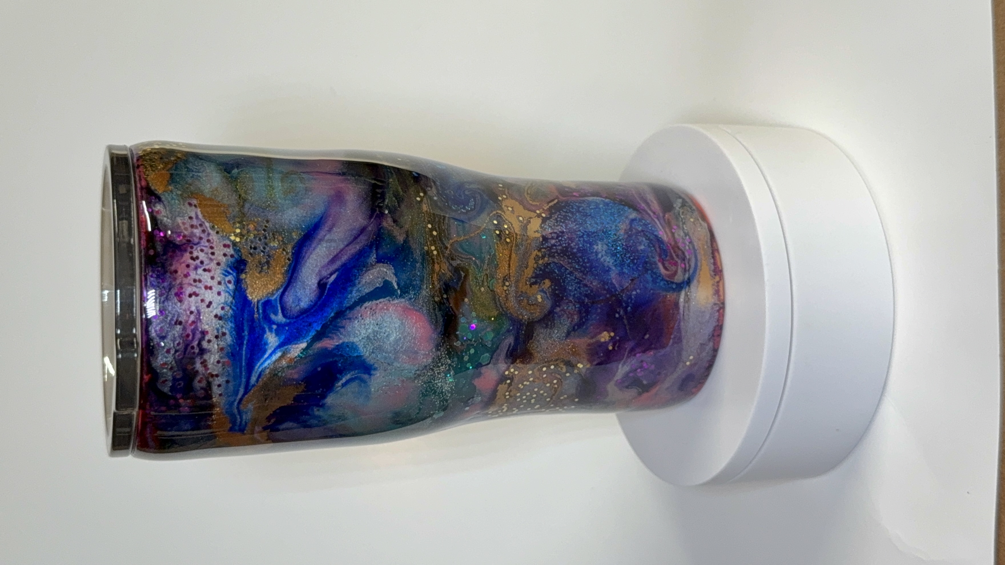 Handcrafted Marble-Effect Tumbler