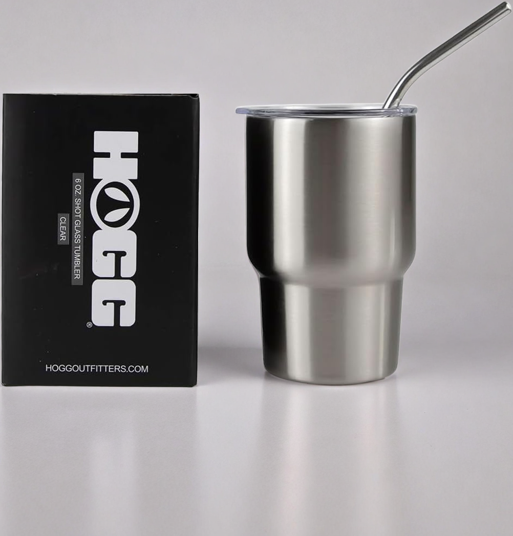 6oz Hogg Stainless Steel Shot