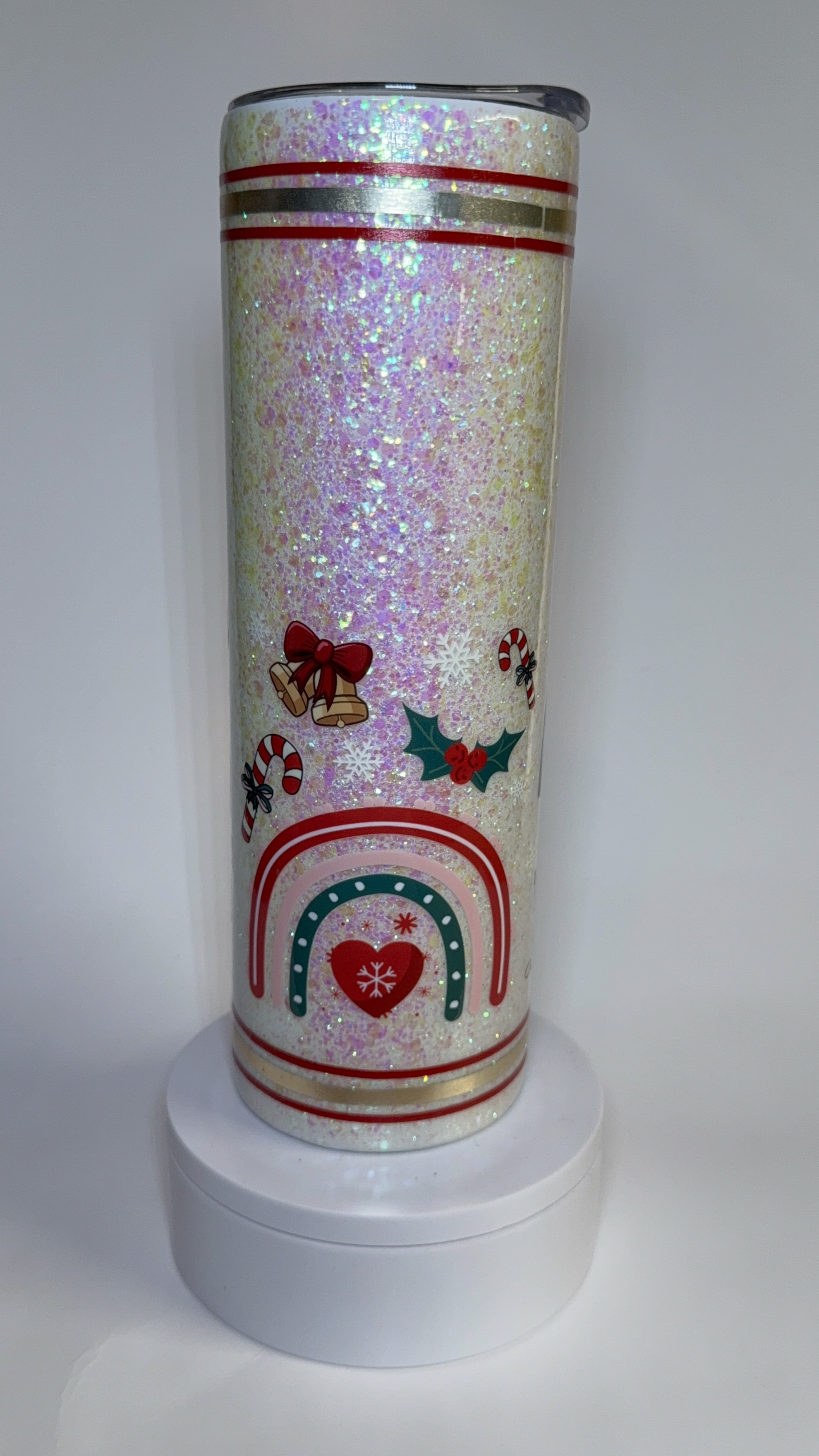 Glitter Christmas Tumbler