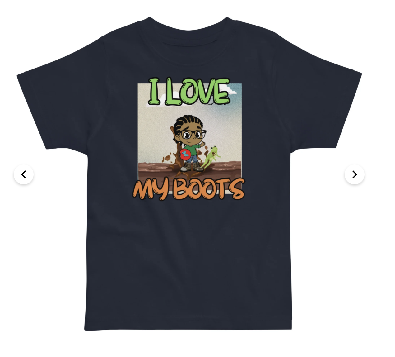 I Love My Boots Tee (Toddler 2T-6T)