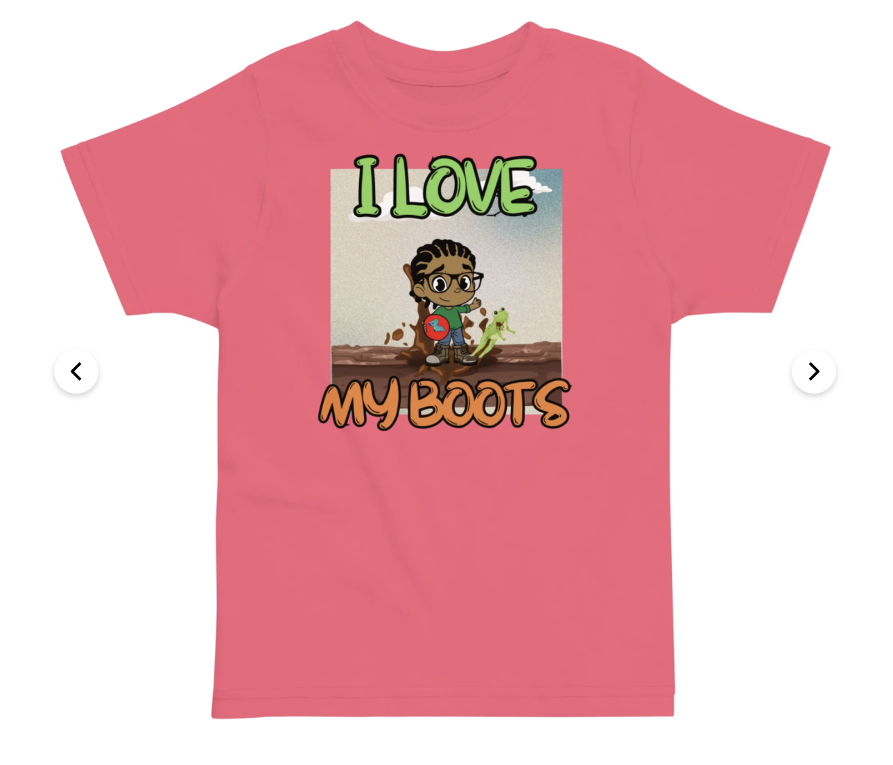 I Love My Boots Tee (Toddler 2T-6T)