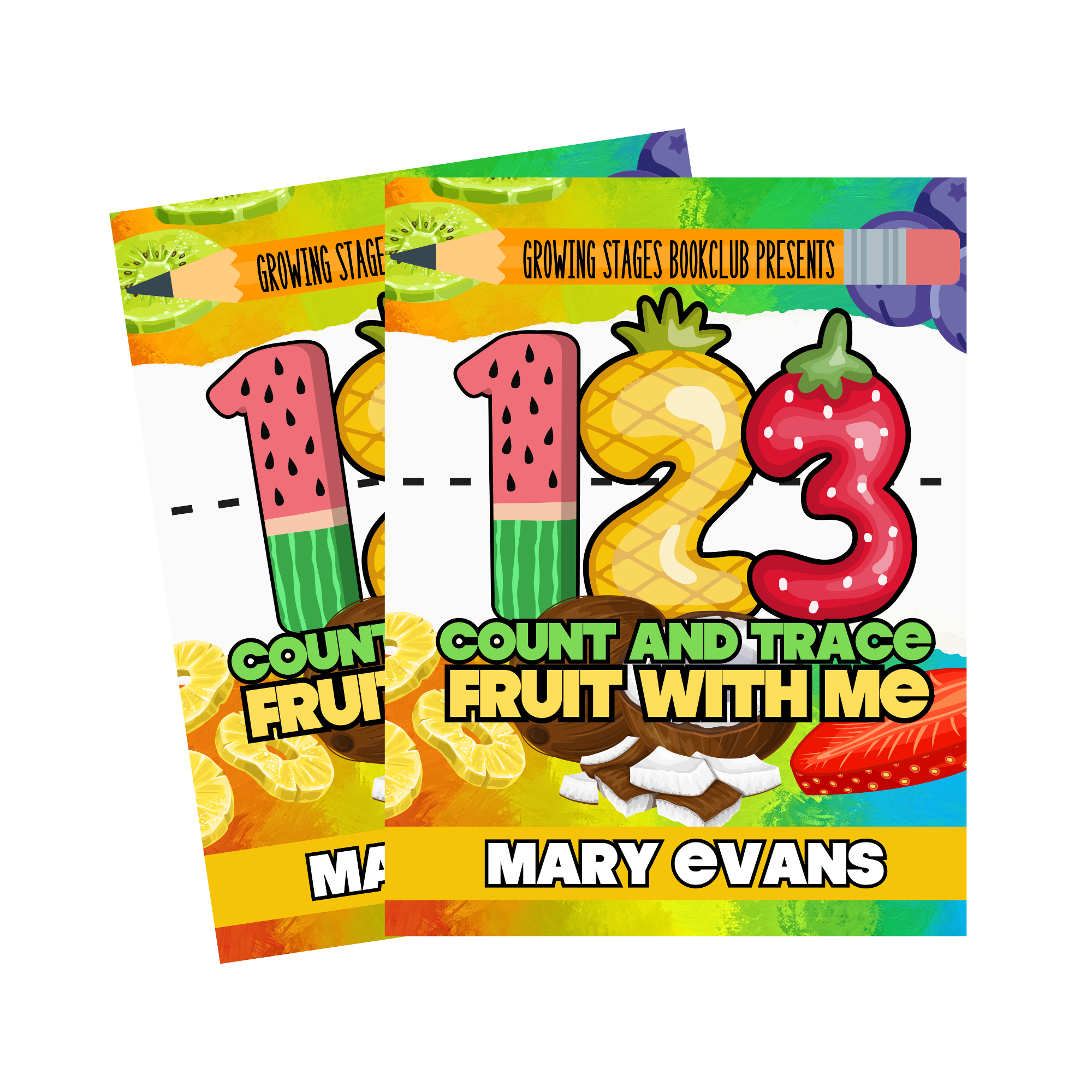 Count And Trace Fruit With Me