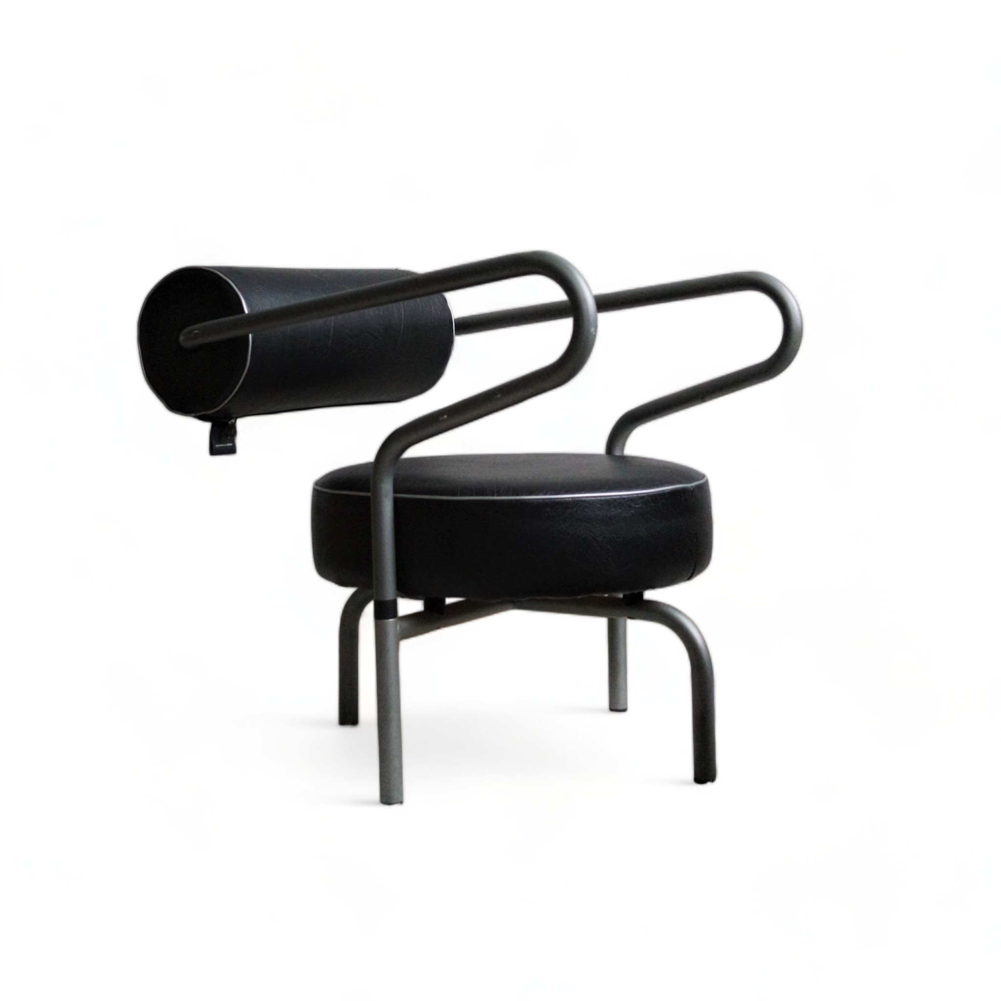 Vintage armchair with hocker Natural Choice