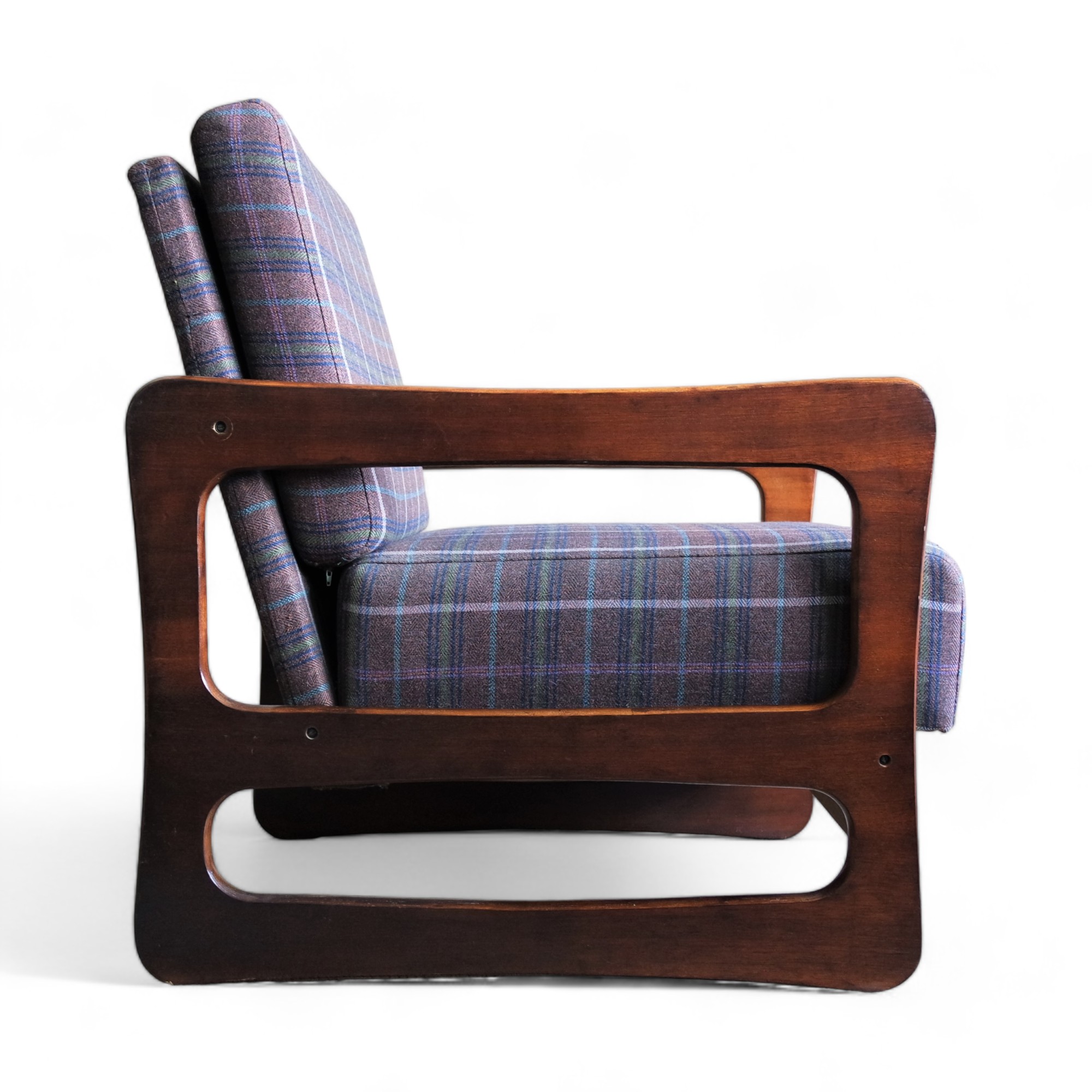 Vintage Lithuanian lounge chair Vesta