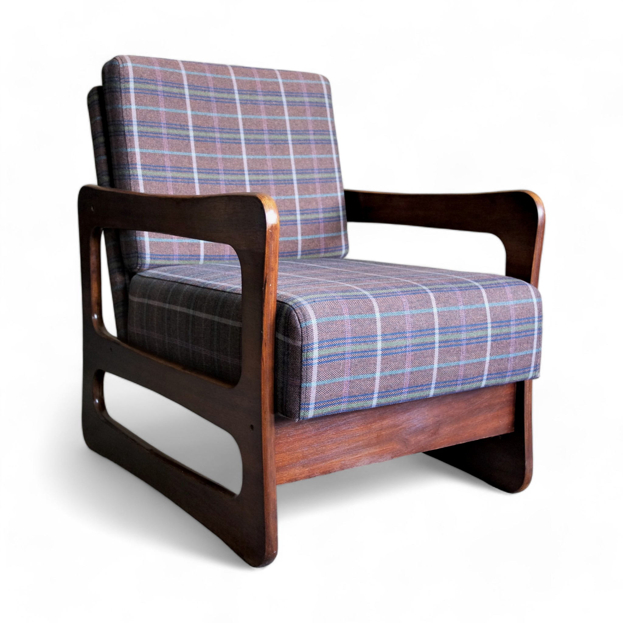 Vintage Lithuanian lounge chair Vesta