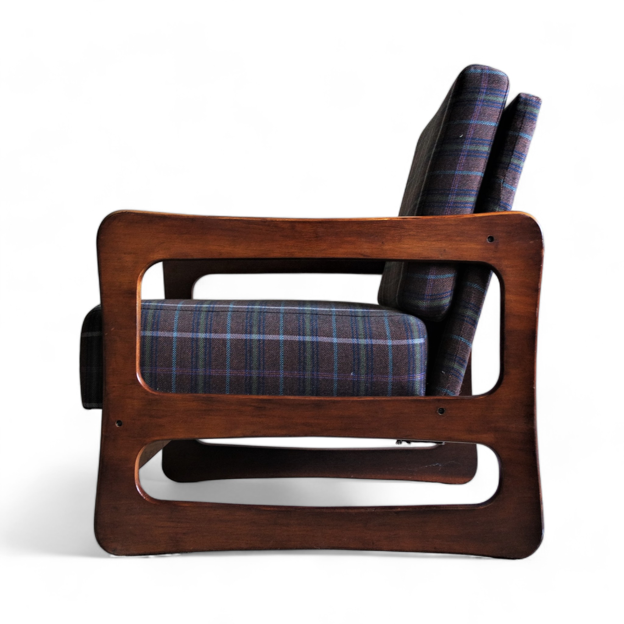 Vintage Lithuanian lounge chair Vesta