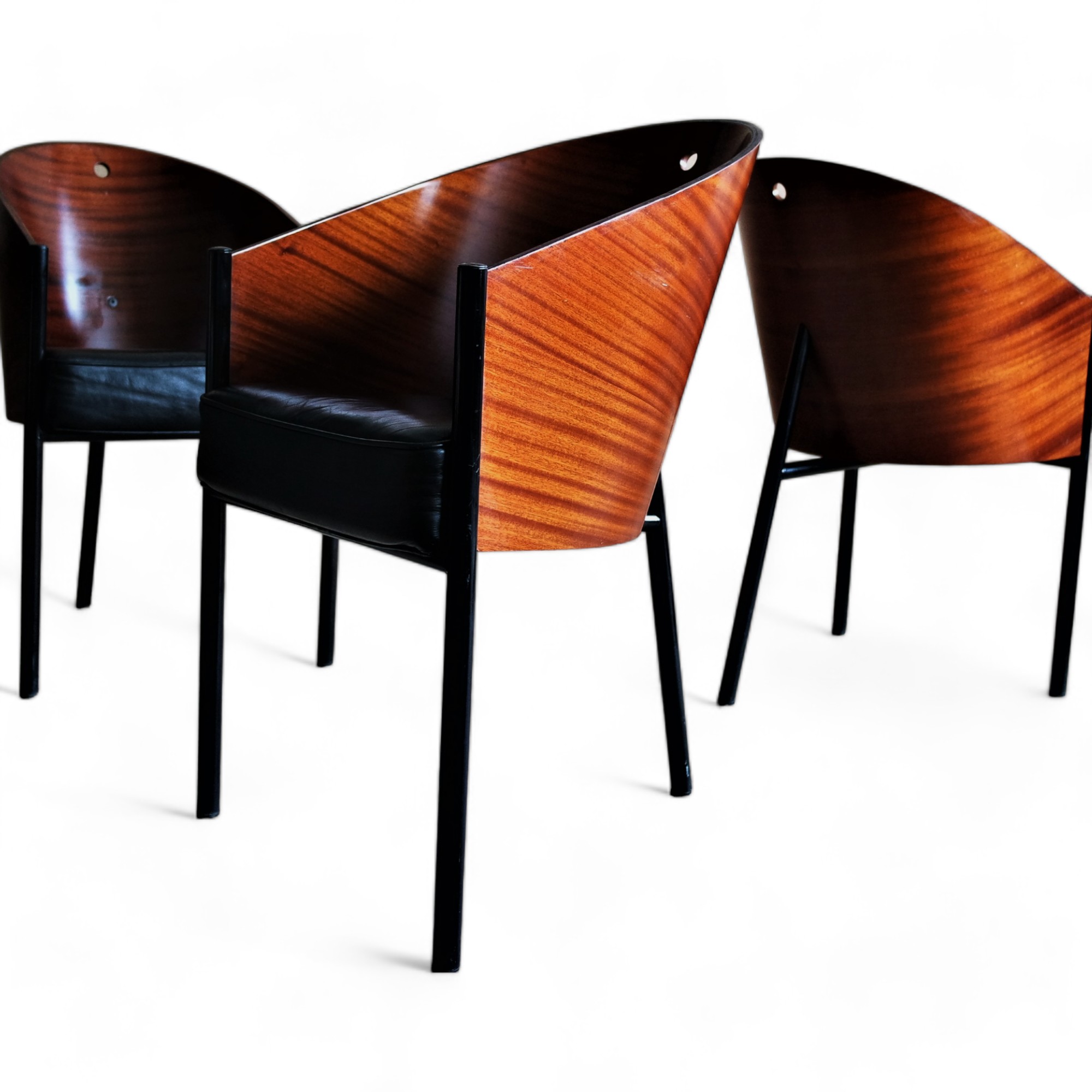 Costes vintage chairs by Philippe Starck