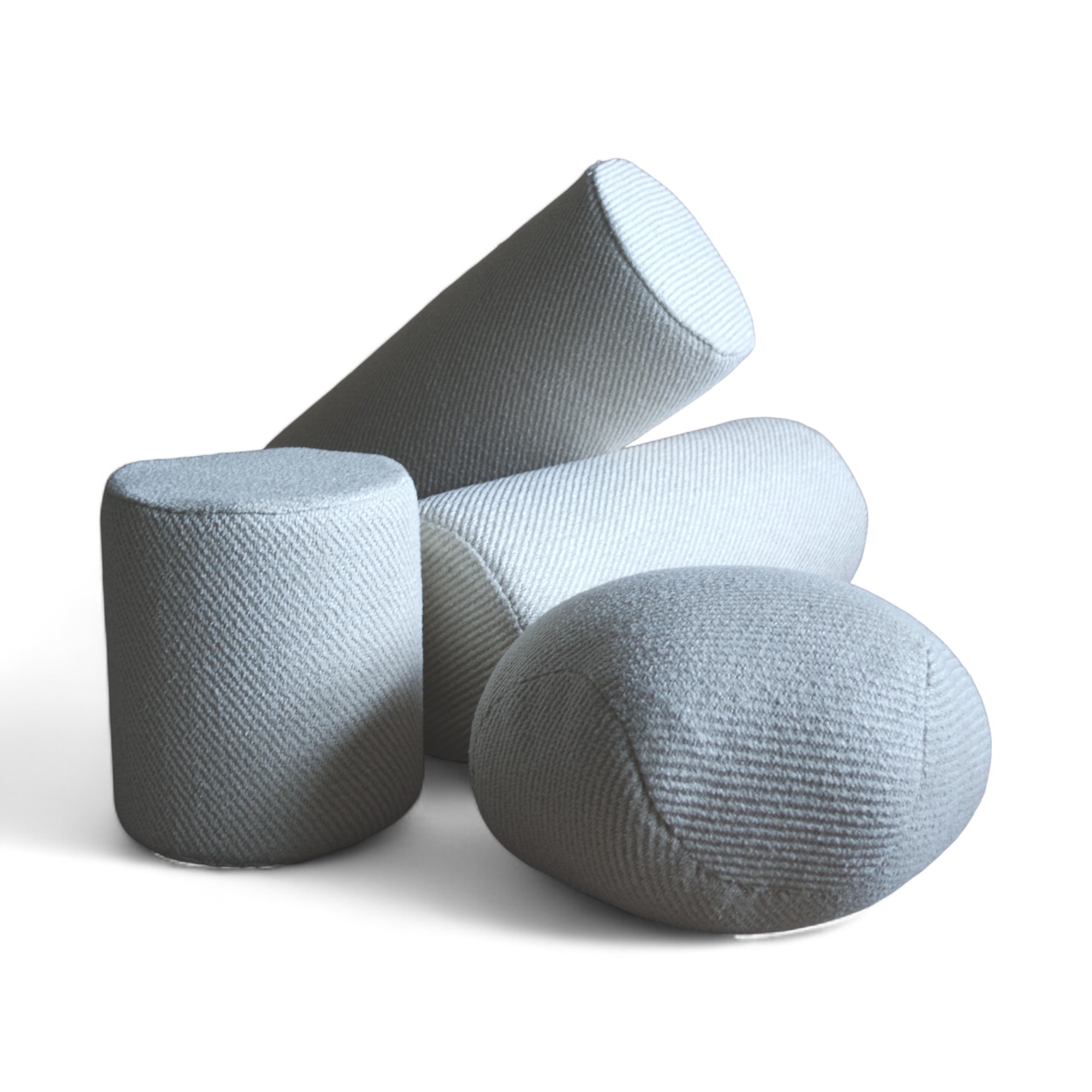 Geometric cushions, set of 4 pcs