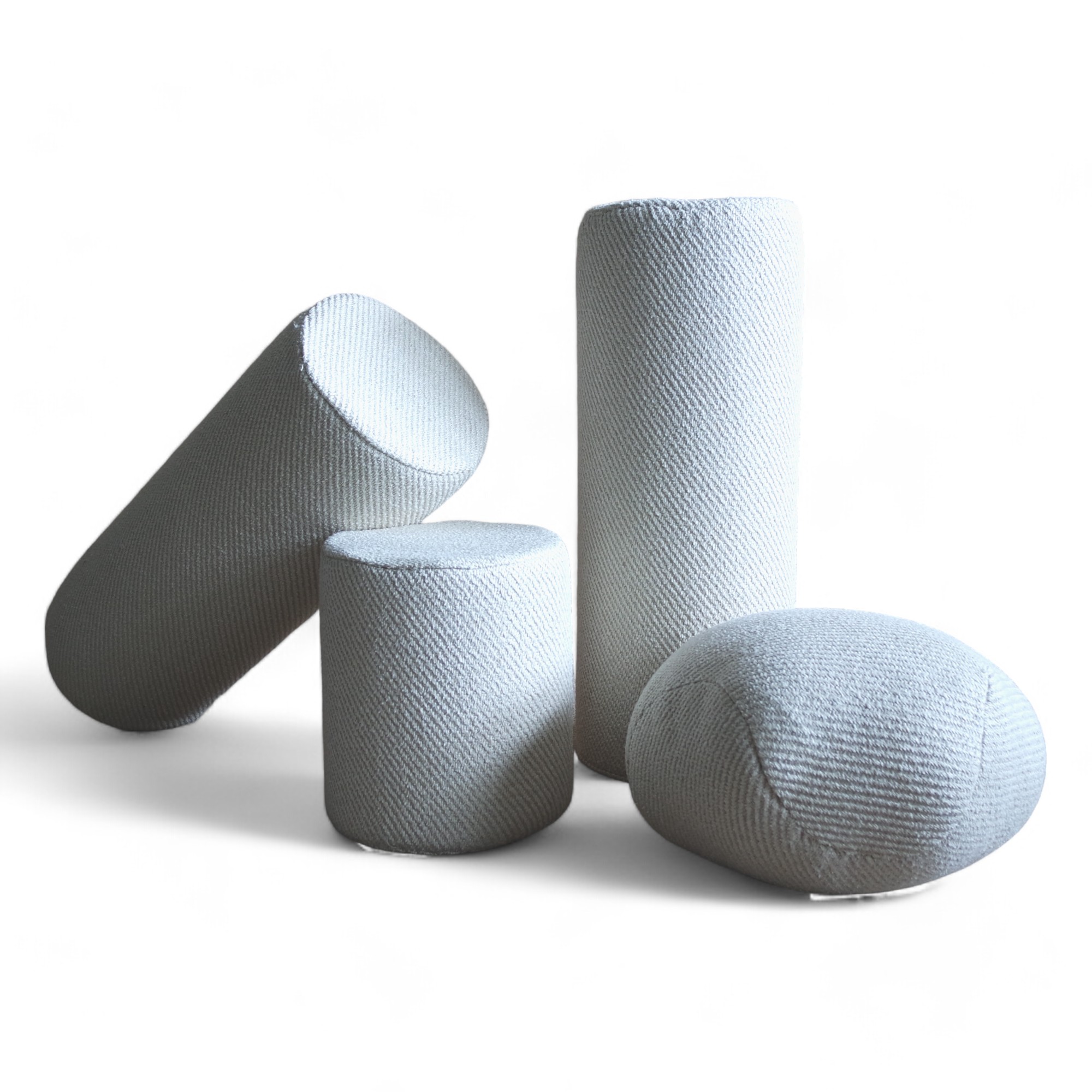 Geometric cushions, set of 4 pcs