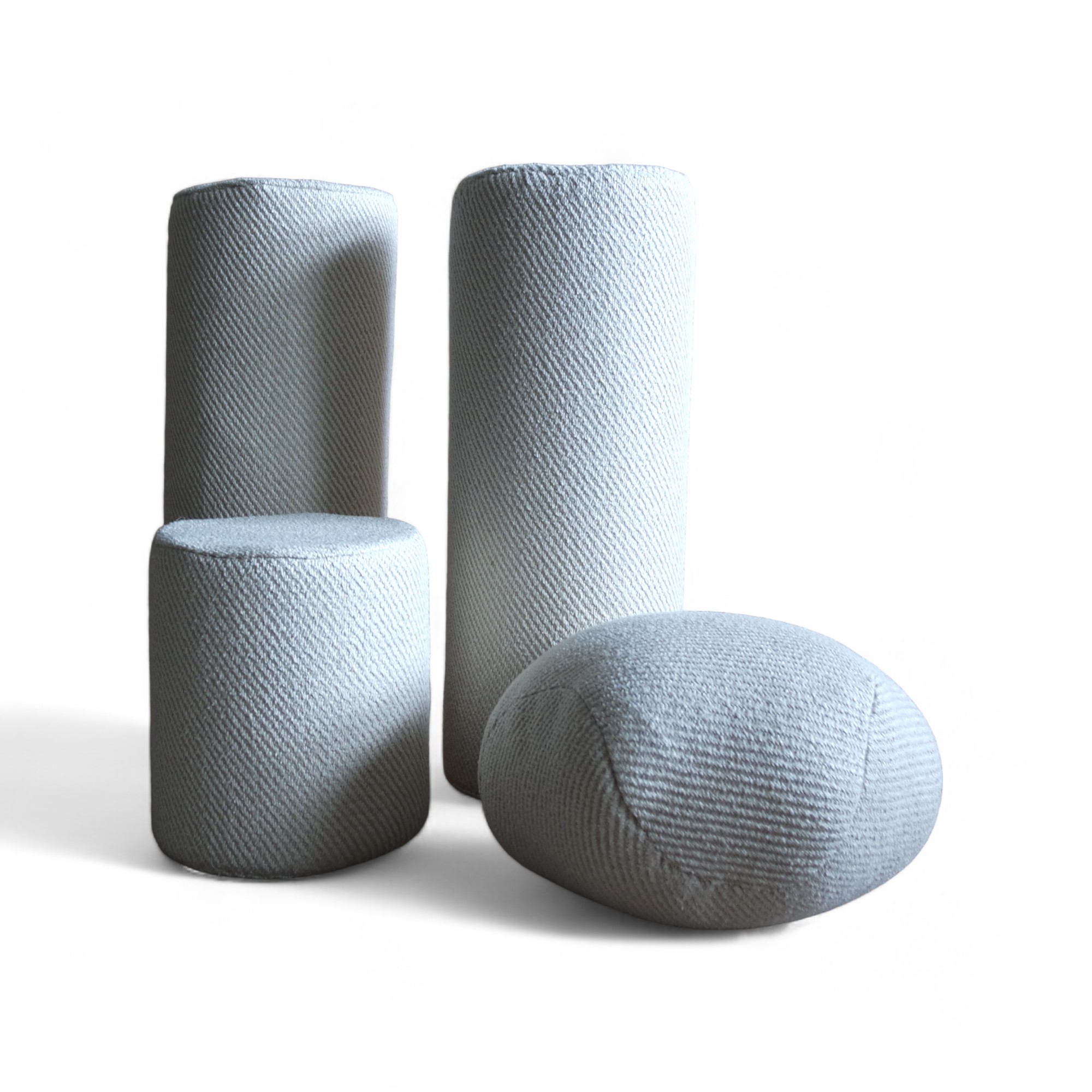 Geometric cushions, set of 4 pcs