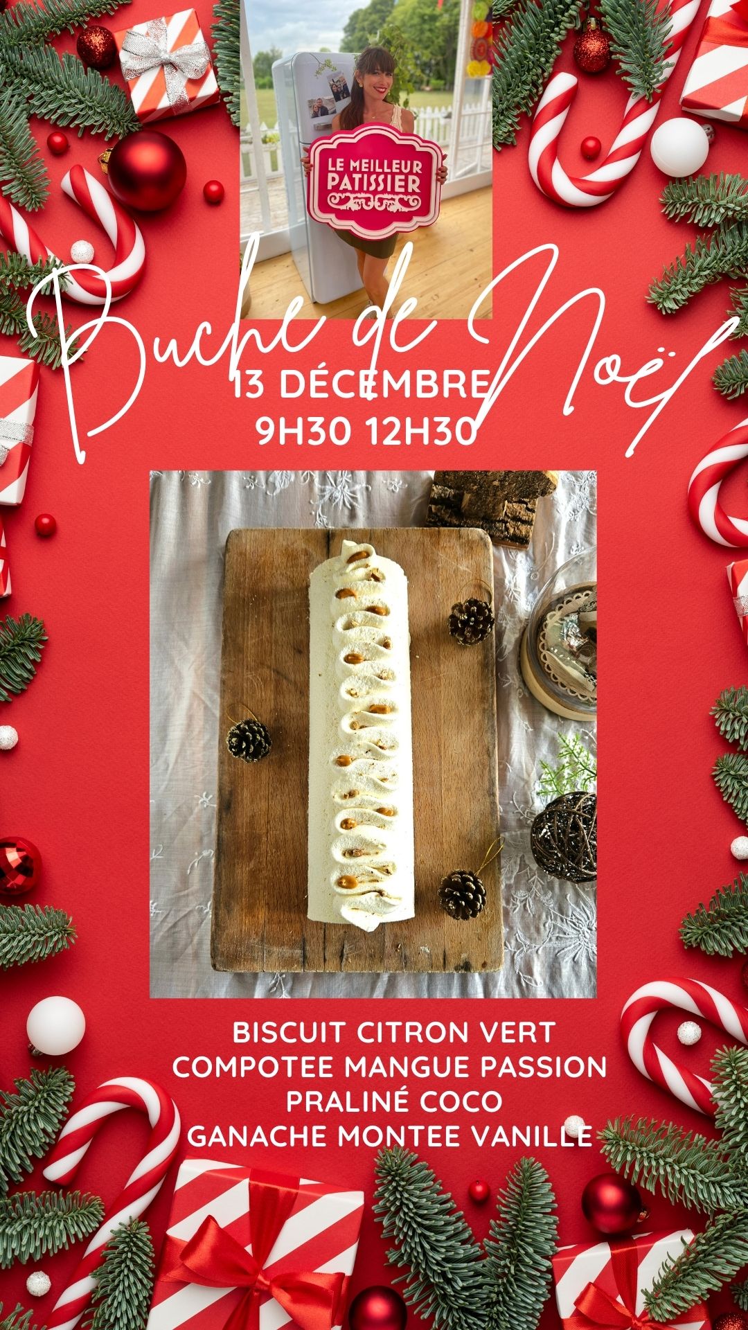 Atelier Bûche de Noël 