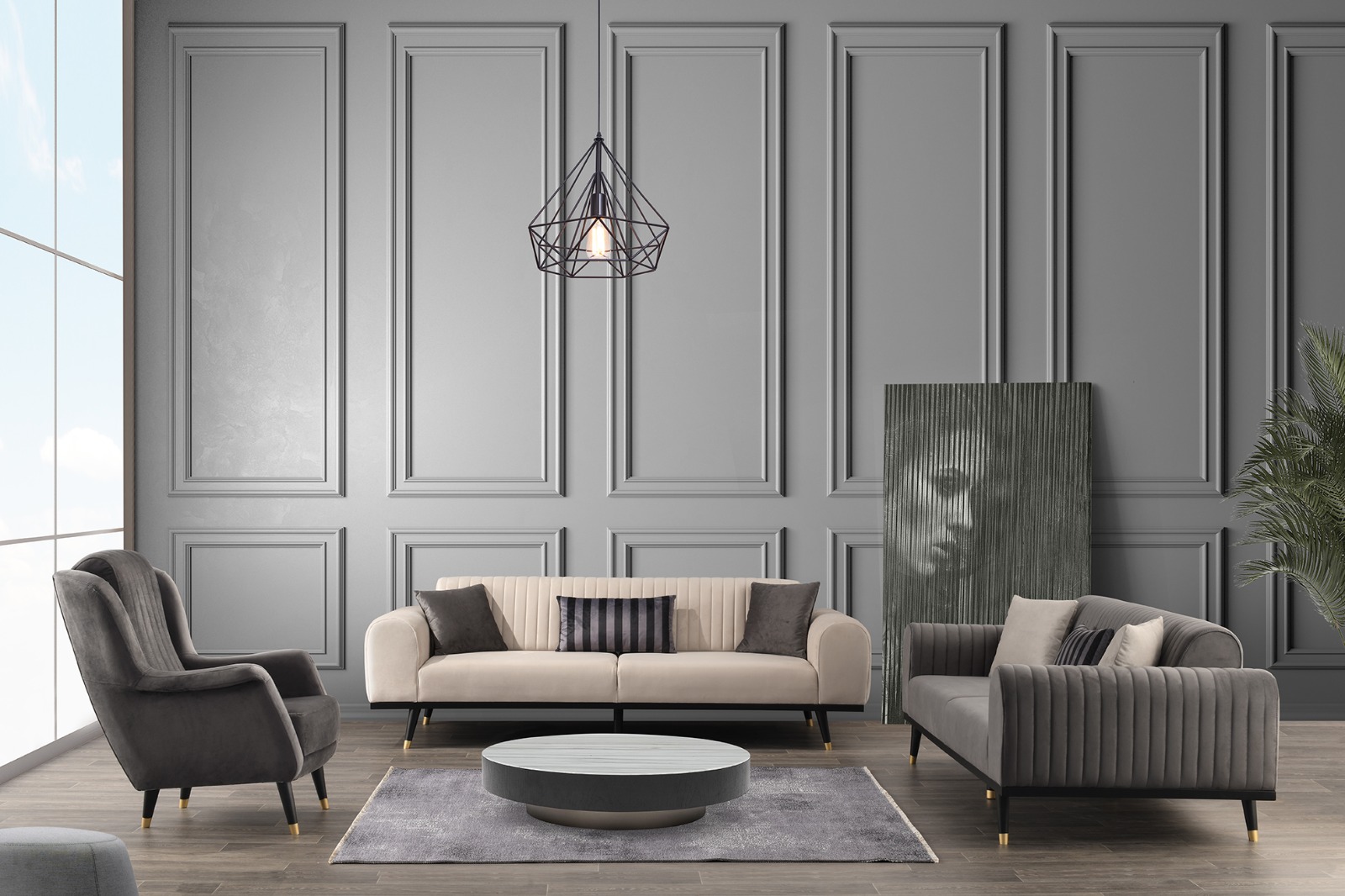 Elisa Sofa Set
